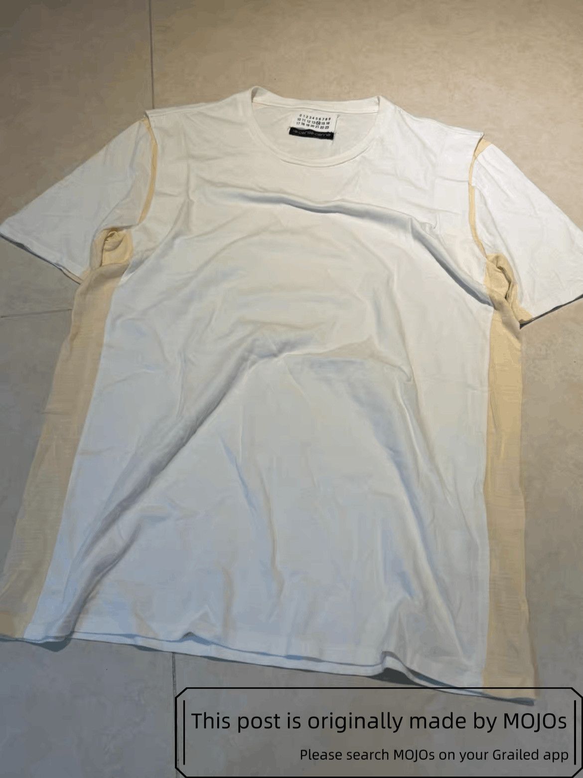 Sz 50 Maison Margiela Line 14 Joint Patches Tee
