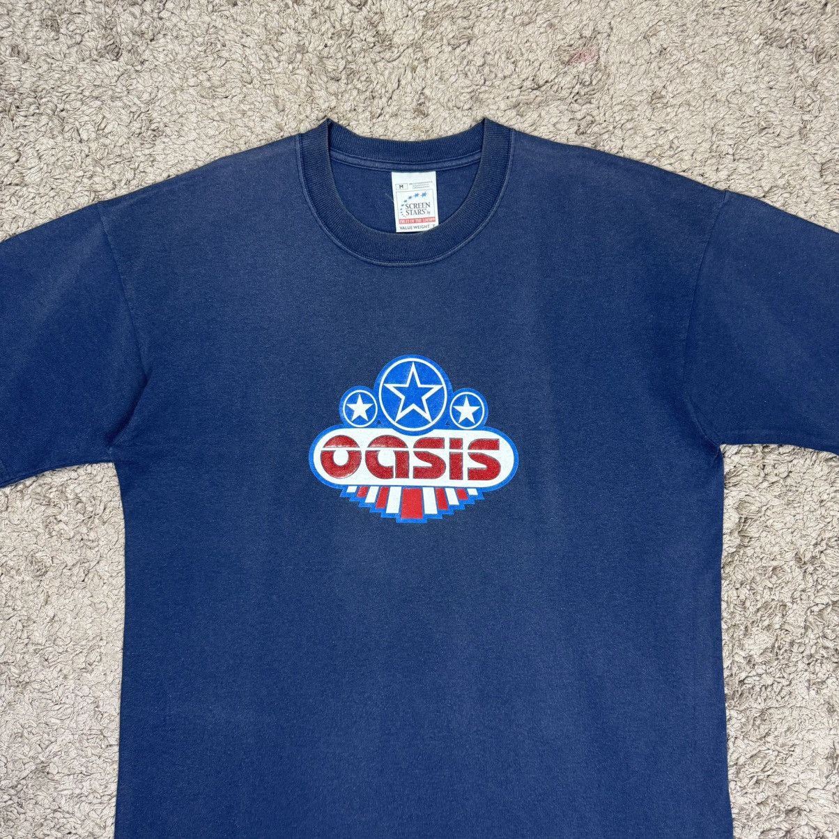 Band Tees Vintage 90s OASIS Band T-shirt Size US M / EU 48-50 / 2 - 5 Thumbnail