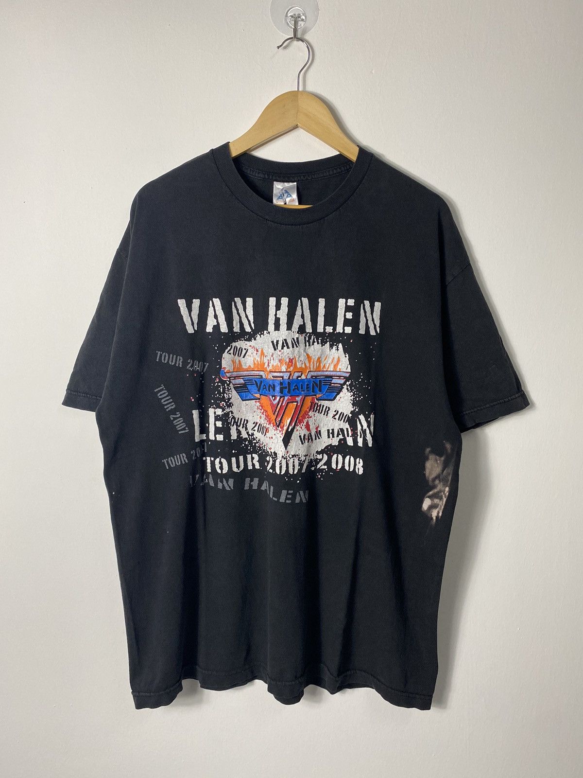 Band Tees × Vintage Vintage Y2K Van Halen Band T-shirt Size US XL / EU 56 / 4 - 1 Thumbnail
