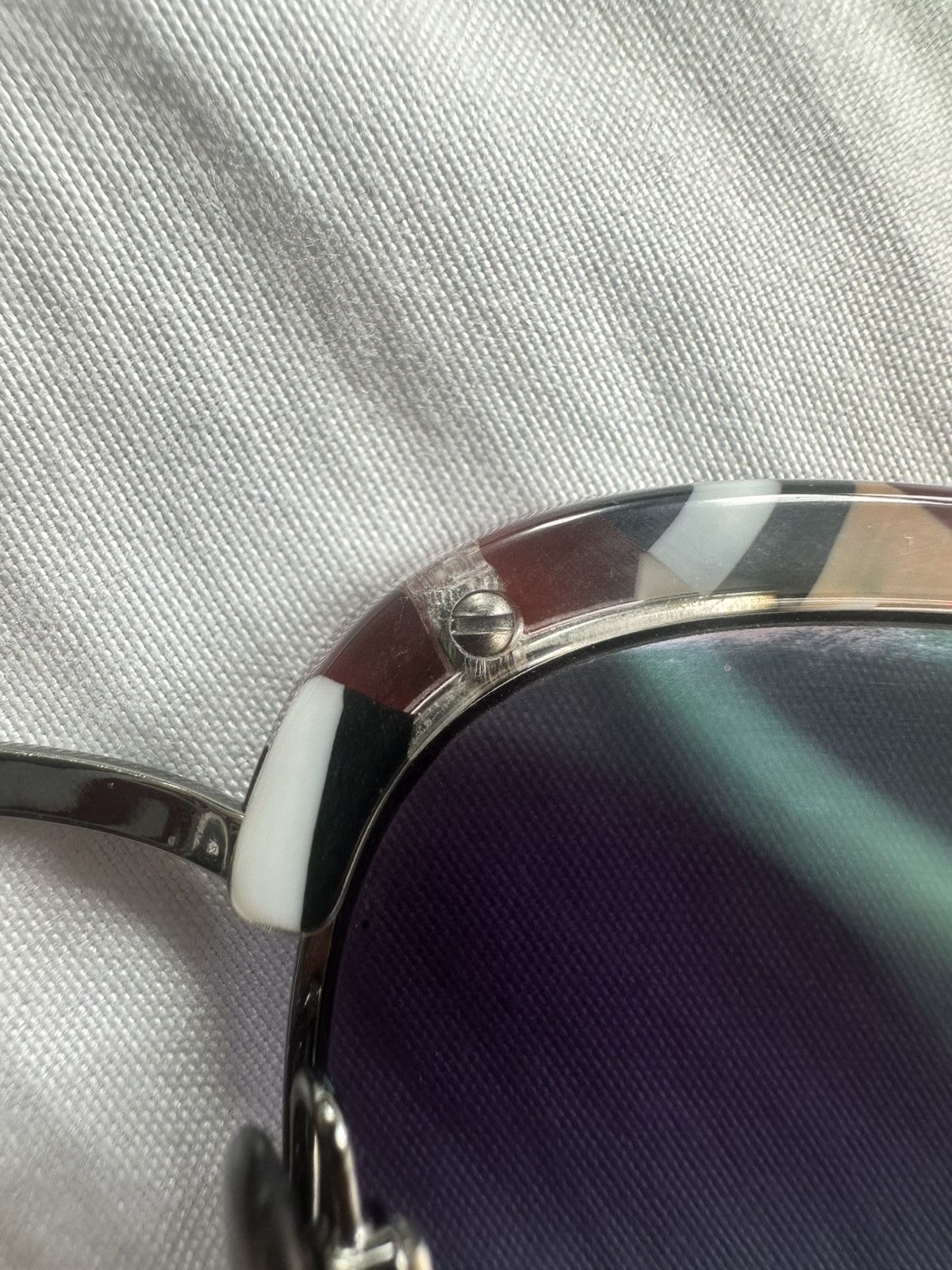 Burberry Burberry Blue Shaded Sunglasses Size ONE SIZE - 12 Thumbnail