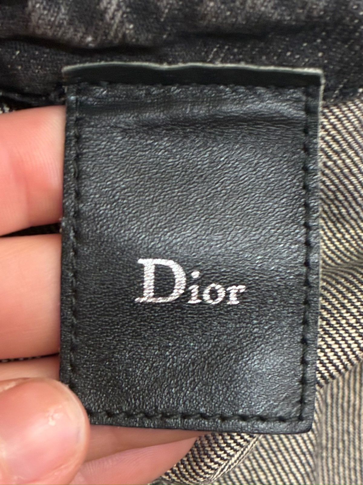 Dior Authentic Dior Custom Bleached Denim Jacket Size US S / EU 44-46 / 1 - 2 Thumbnail