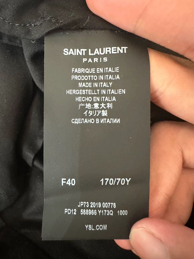 Saint Laurent Paris Saint Laurent Paris Wool smoking pants Size US 40 / EU 56 - 4 Thumbnail