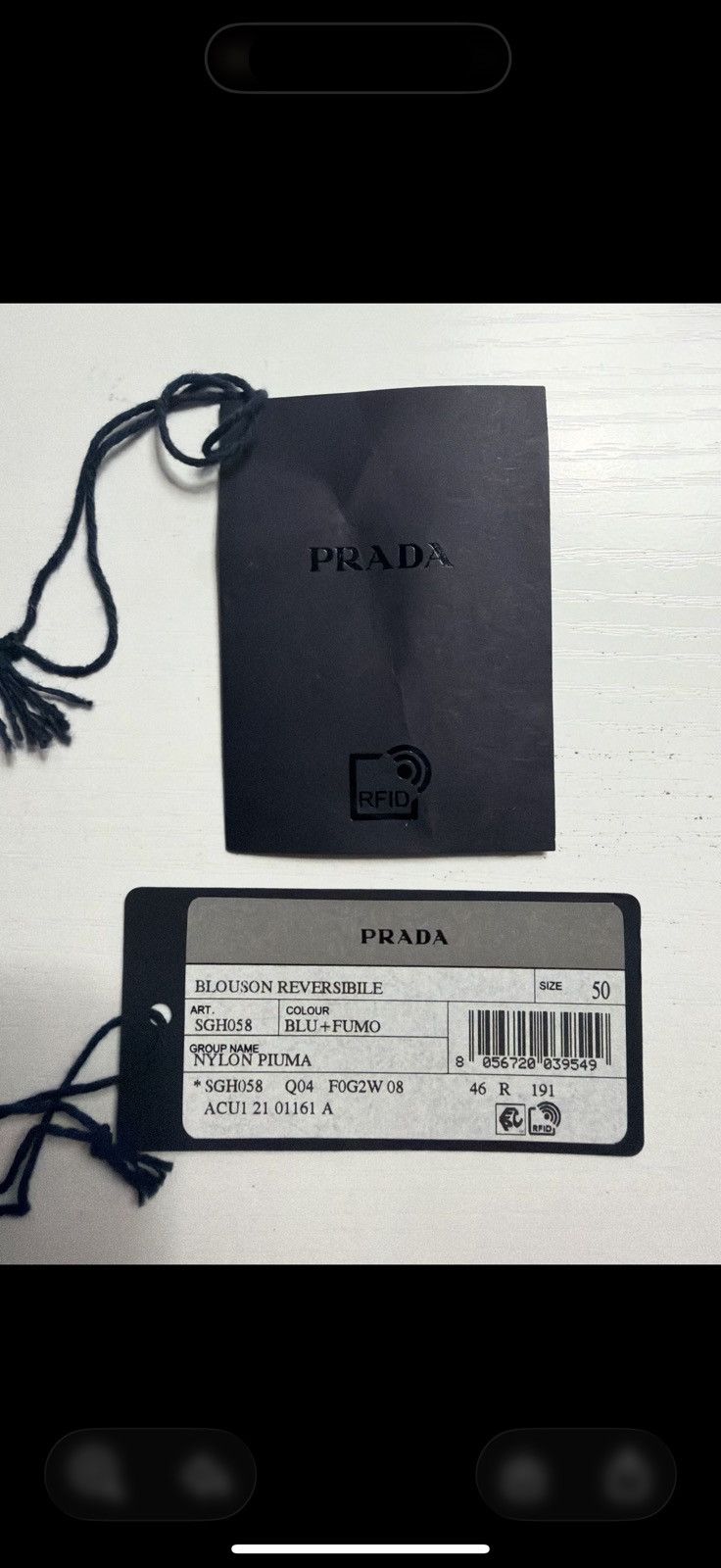 Prada Blouson Reversible Nylon Prada Jacket Size US L / EU 52-54 / 3 - 10 Thumbnail