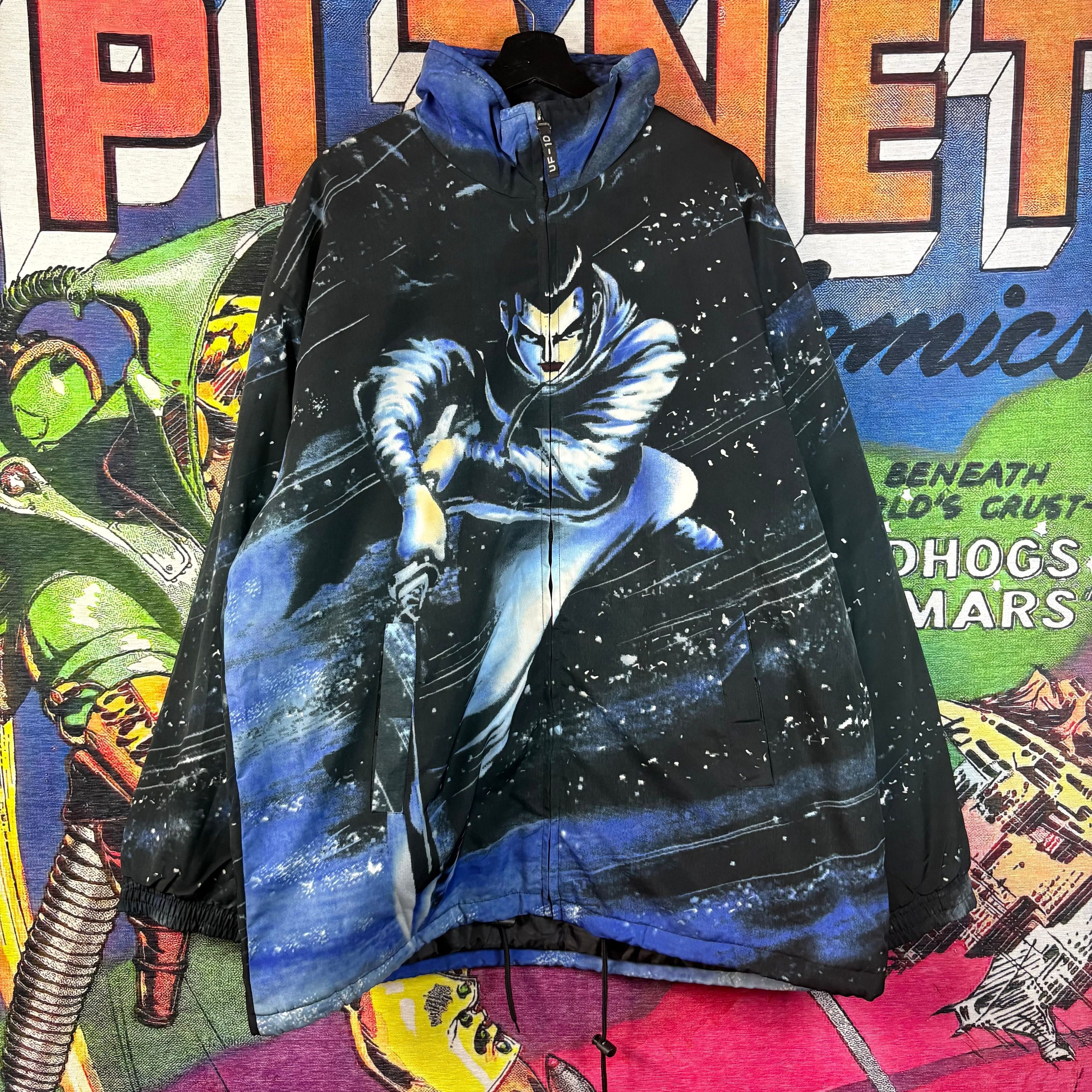 Y2K UF-10 Anime Puffer Jacket Size XL