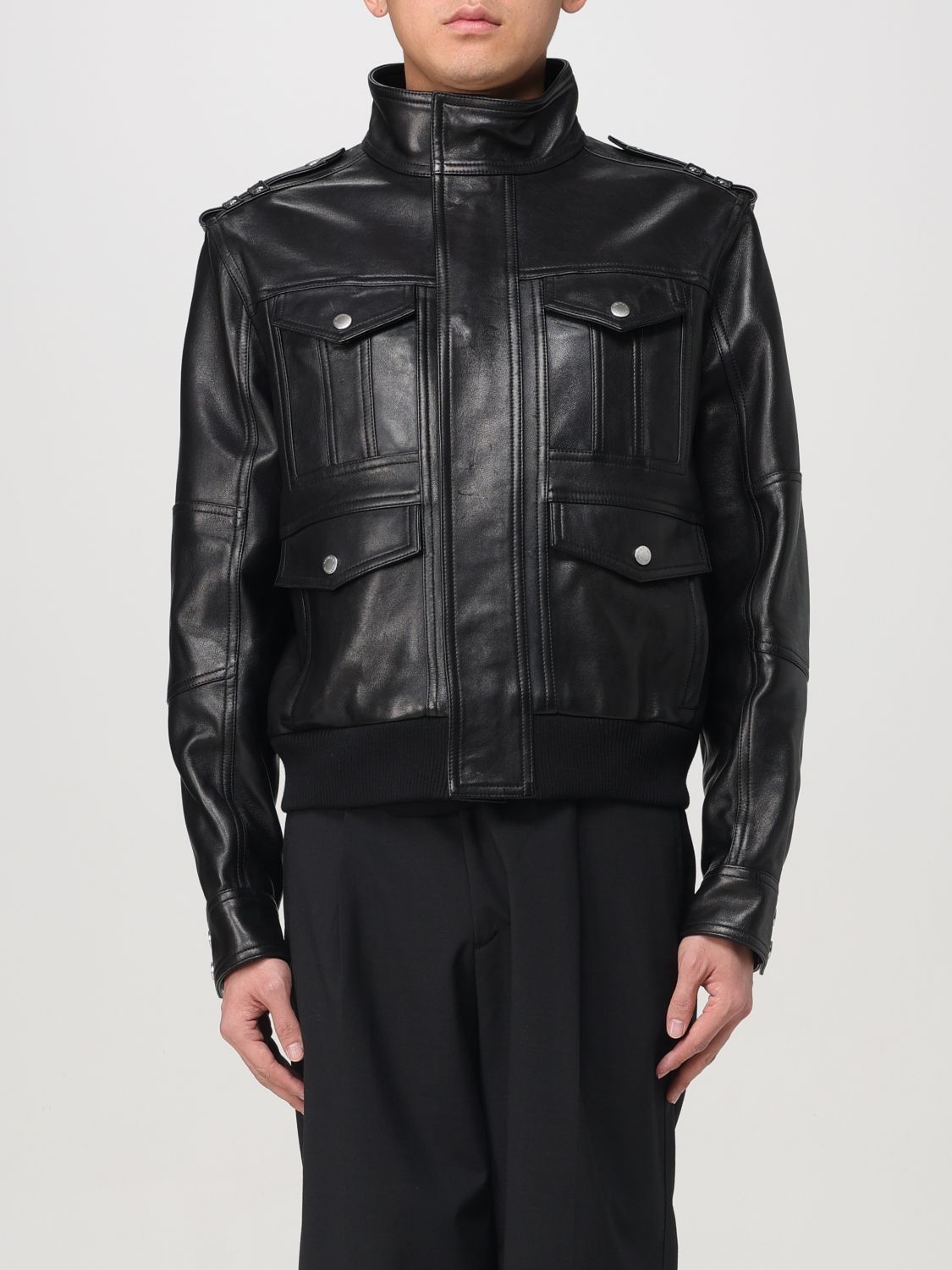 Balmain o1loc1c1125 Jackets in Black Size US M / EU 48-50 / 2 - 1 Thumbnail