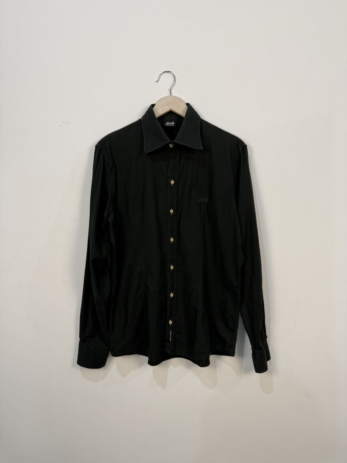 Dolce & Gabbana Vintage D&G Dolce & Gabbana Black Shirt Y2K Archival Size US XL / EU 56 / 4 - 1 Thumbnail