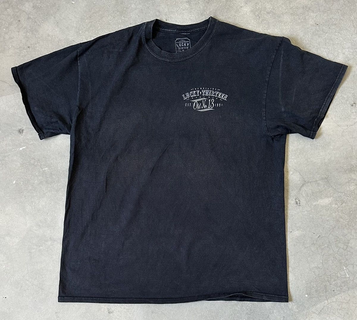 Vintage VINTAGE LUCKY THIRTEEN TEE Size US L / EU 52-54 / 3 - 2 Thumbnail