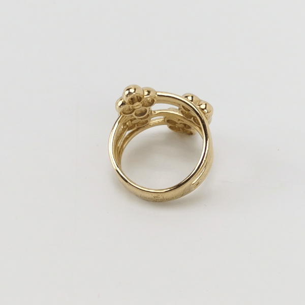 Louis Vuitton Louis Vuitton (LV) Floral Ring Size 10 -z2505 Size ONE SIZE - 3 Thumbnail