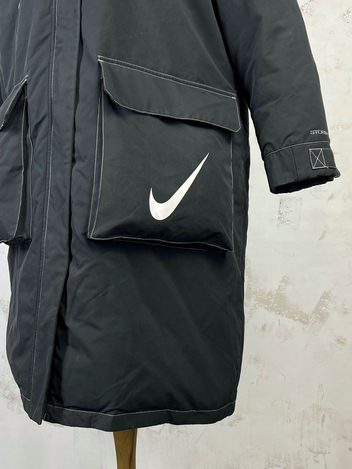 Nike Nike Storm-FIT Long Hooded Parka Down Jacket Size S - M Size S / US 4 / IT 40 - 4 Thumbnail