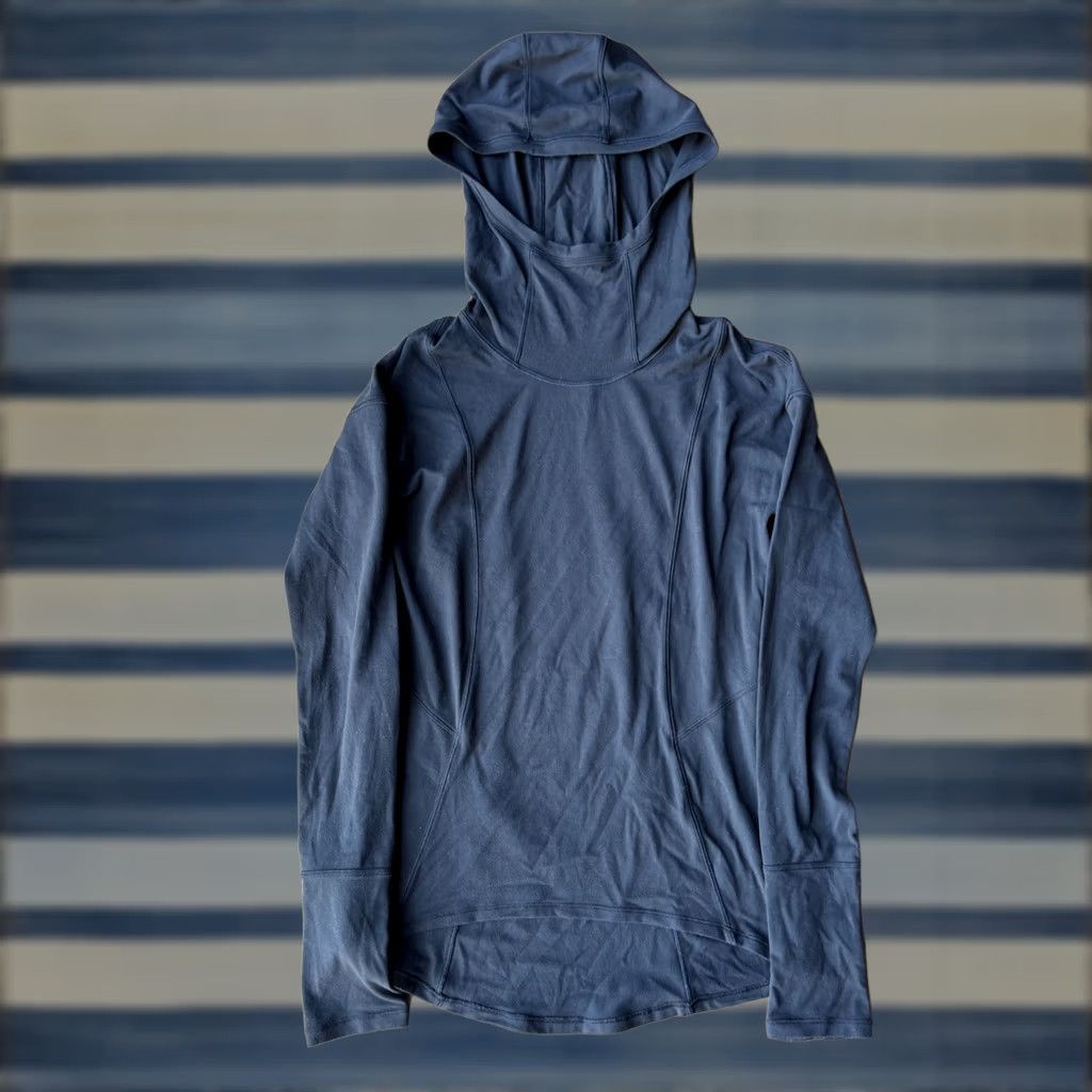 Lululemon Lululemon Rulu Active Pullover Hoodie Womens XXS Black Running Yoga Shirt Hoodie Mens Womens? Size XXS / US 00 / IT 34 - 1 Thumbnail