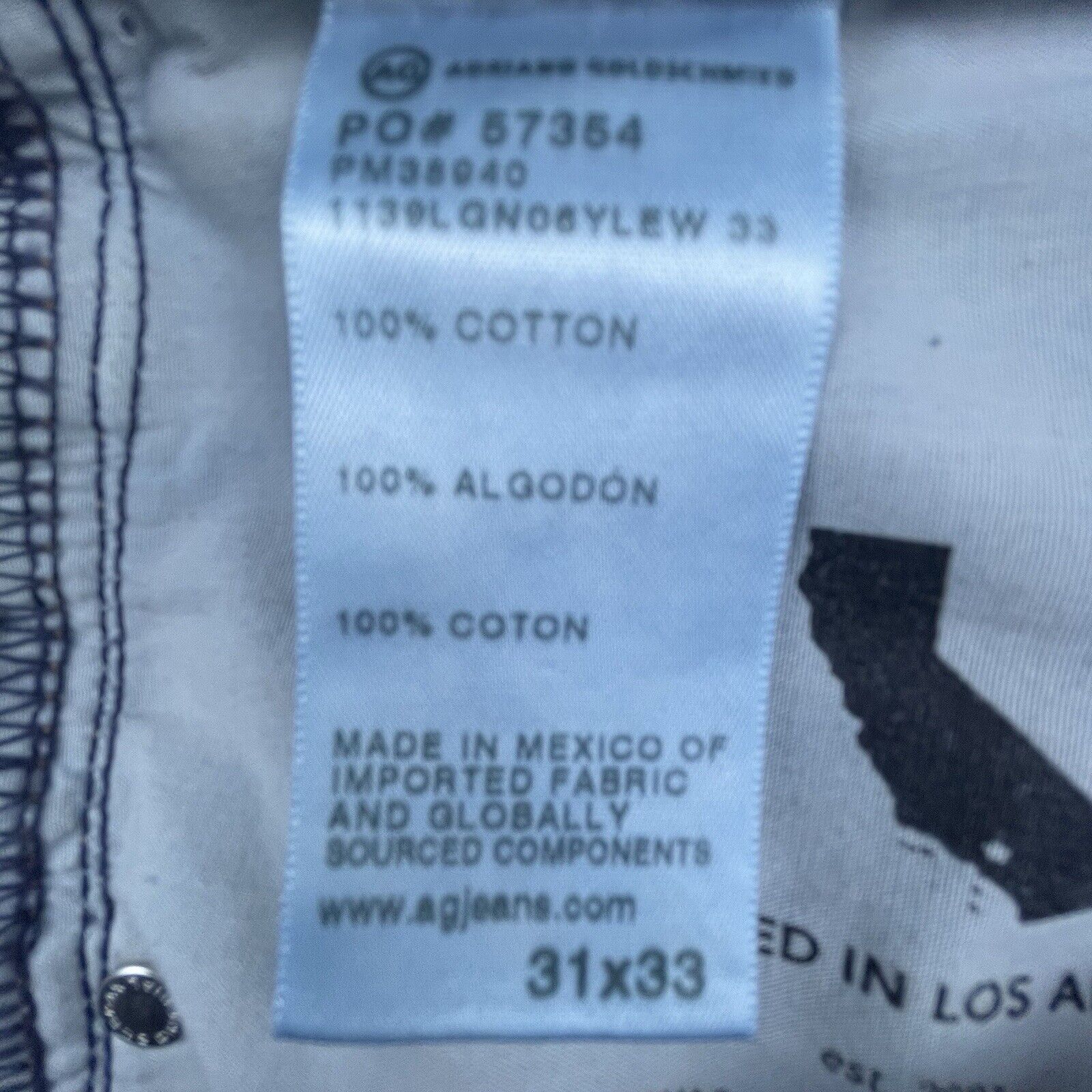 AG Adriano Goldschmied Ag-Ed Denim Adriano Goldschmied Jeans Mens 31 Dylan Slim Size US 31 - 8 Thumbnail