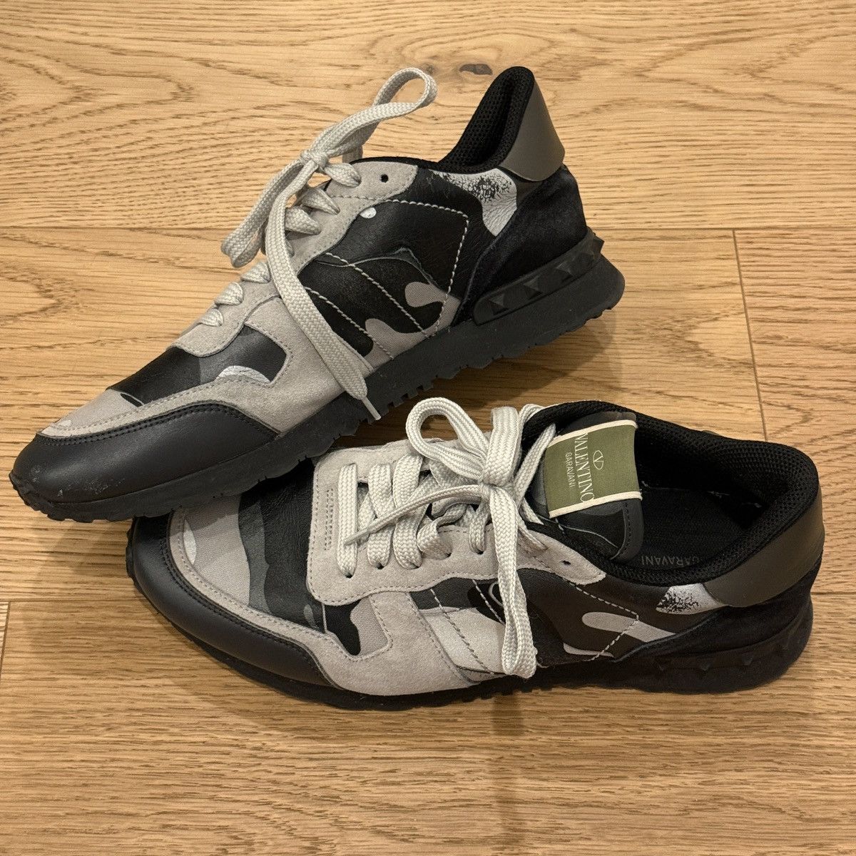 Valentino Valentino Garavani Rockrunner Sneaker EU 42 Camouflage Size US 9 / EU 42 - 3 Thumbnail