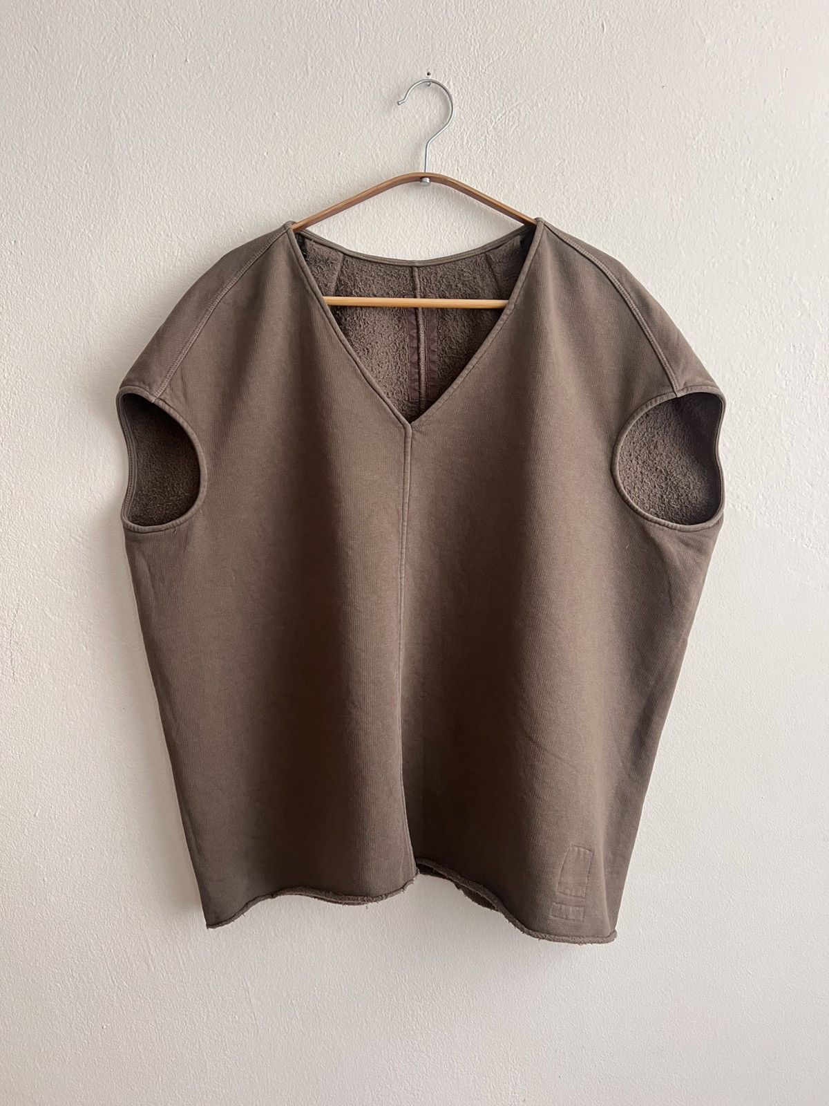 Rick Owens Drkshdw Rick Owens DrkShdw Sleeveless sweatshirt avant garde Size US S / EU 44-46 / 1 - 1 Thumbnail