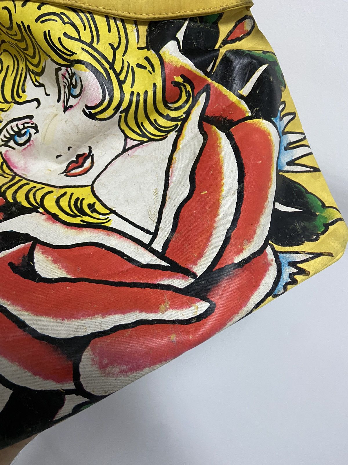 Ed Hardy × Vintage Ed Hardy Vintage Bag Shoulder Big Print Logo Shopper Size ONE SIZE - 9 Thumbnail