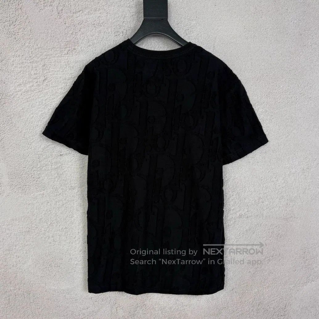 Dior Dior 26 Embossed Logo Plain Knit Tee. Size US S / EU 44-46 / 1 - 2 Thumbnail