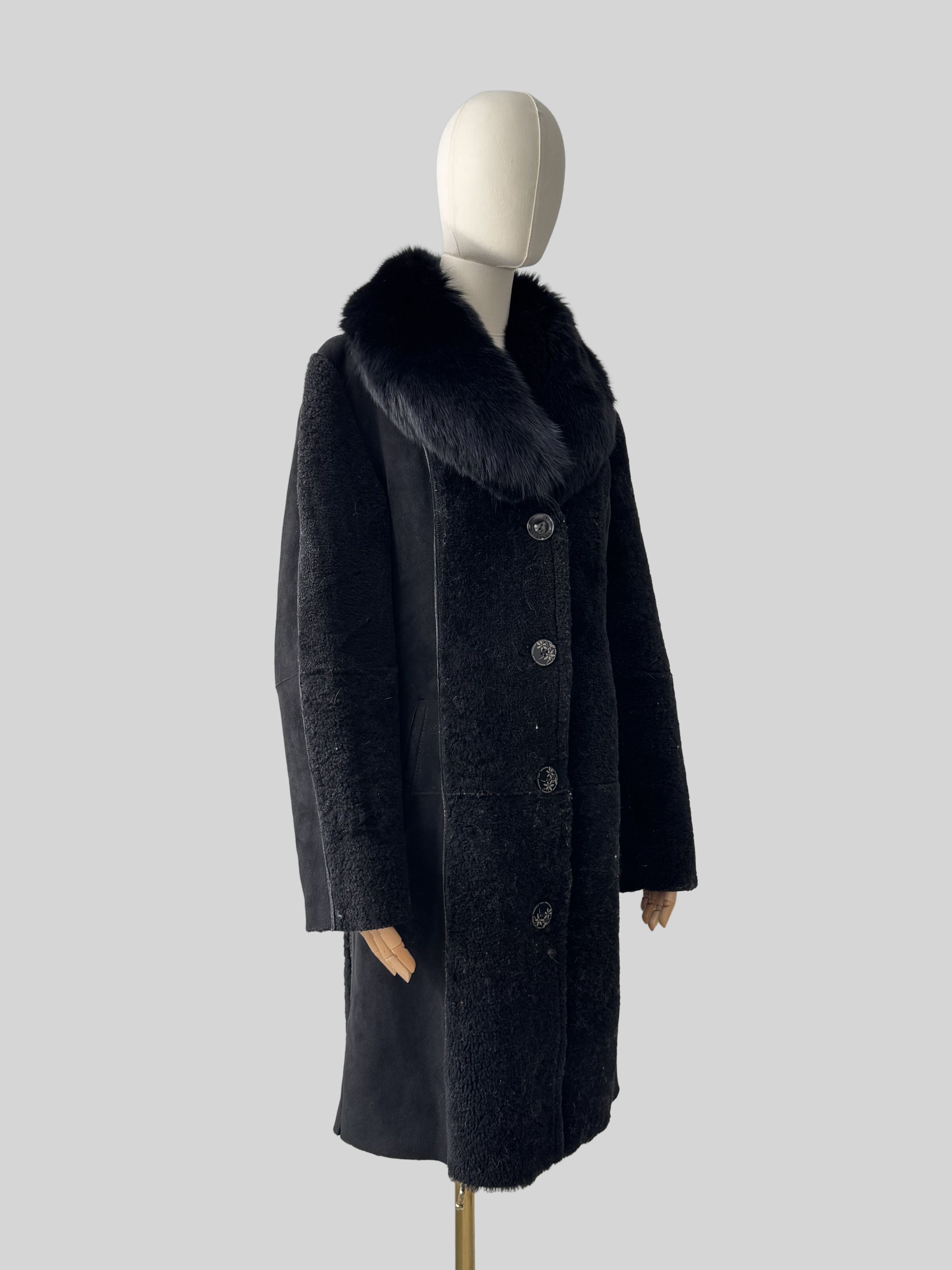 Vintage Vintage Real Sheepskin Coat (D10)(D15) Size M / US 6-8 / IT 42-44 - 2 Thumbnail