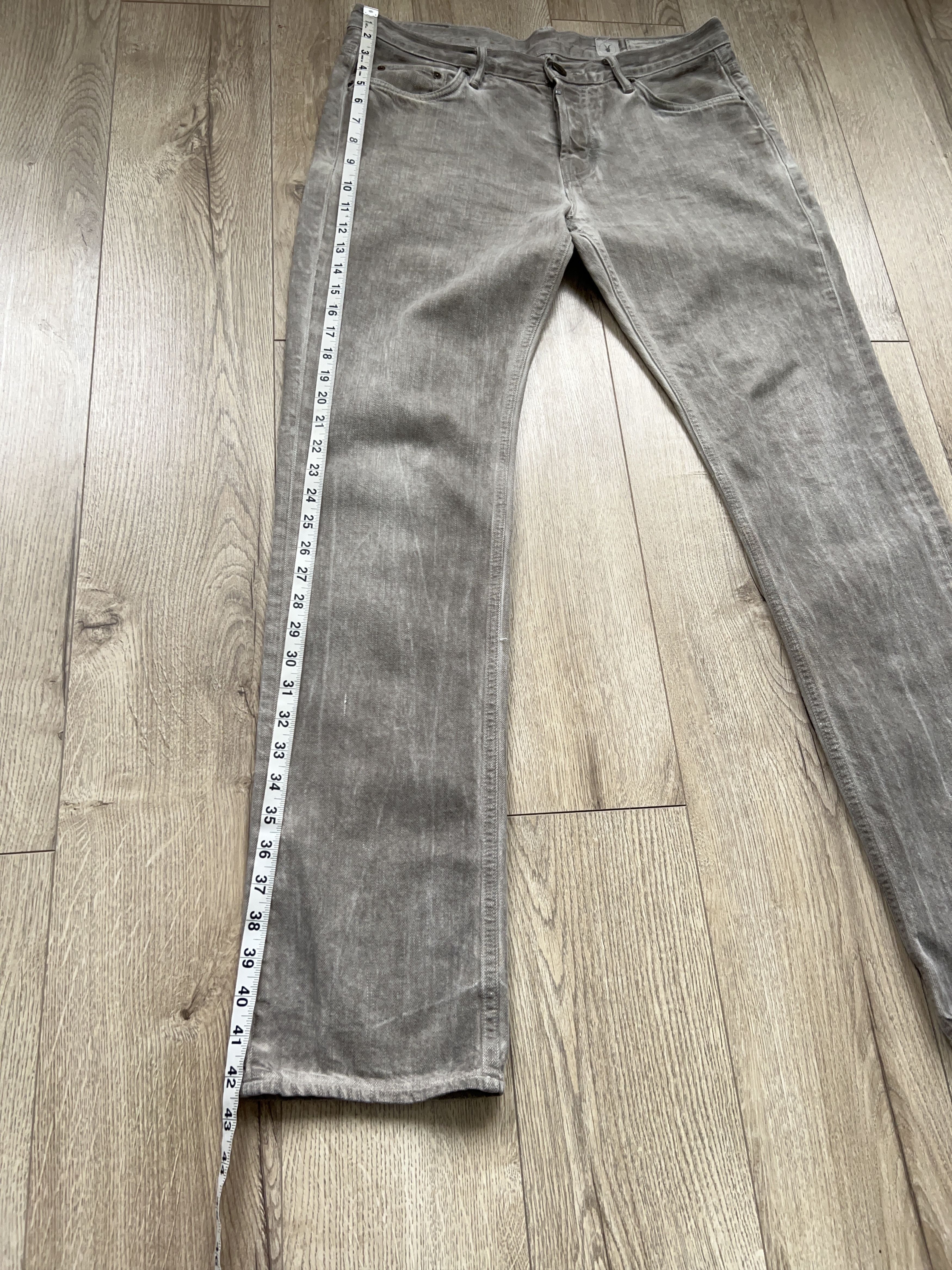 Allsaints Tumble Iggy Washed Cotton Denim Pants Jeans Everyday Size 32 Size US 32 / EU 48 - 12 Thumbnail