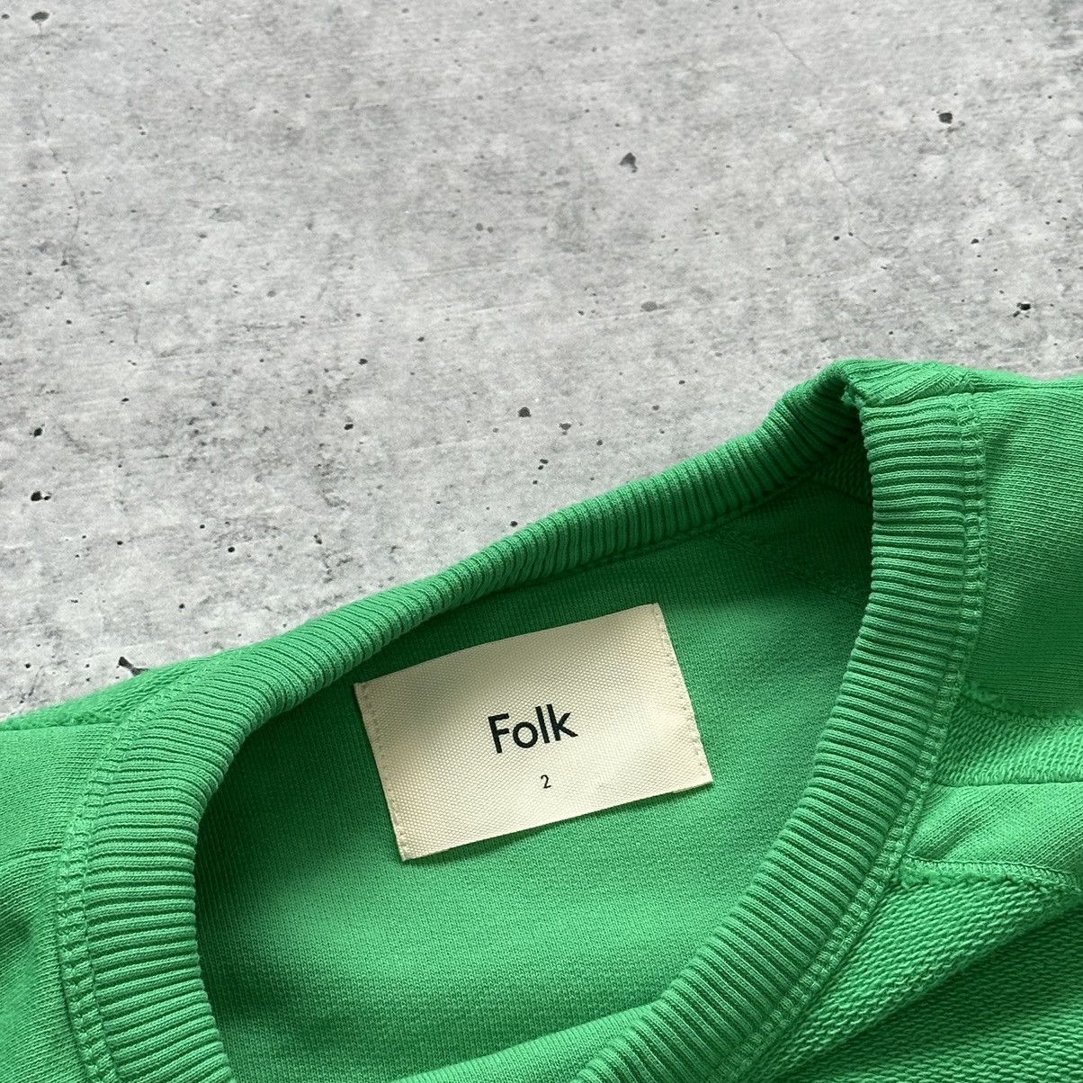Designer × Folk Folk Rework Rivet Sweaters Green Men’s Size 2 S Size US S / EU 44-46 / 1 - 6 Thumbnail
