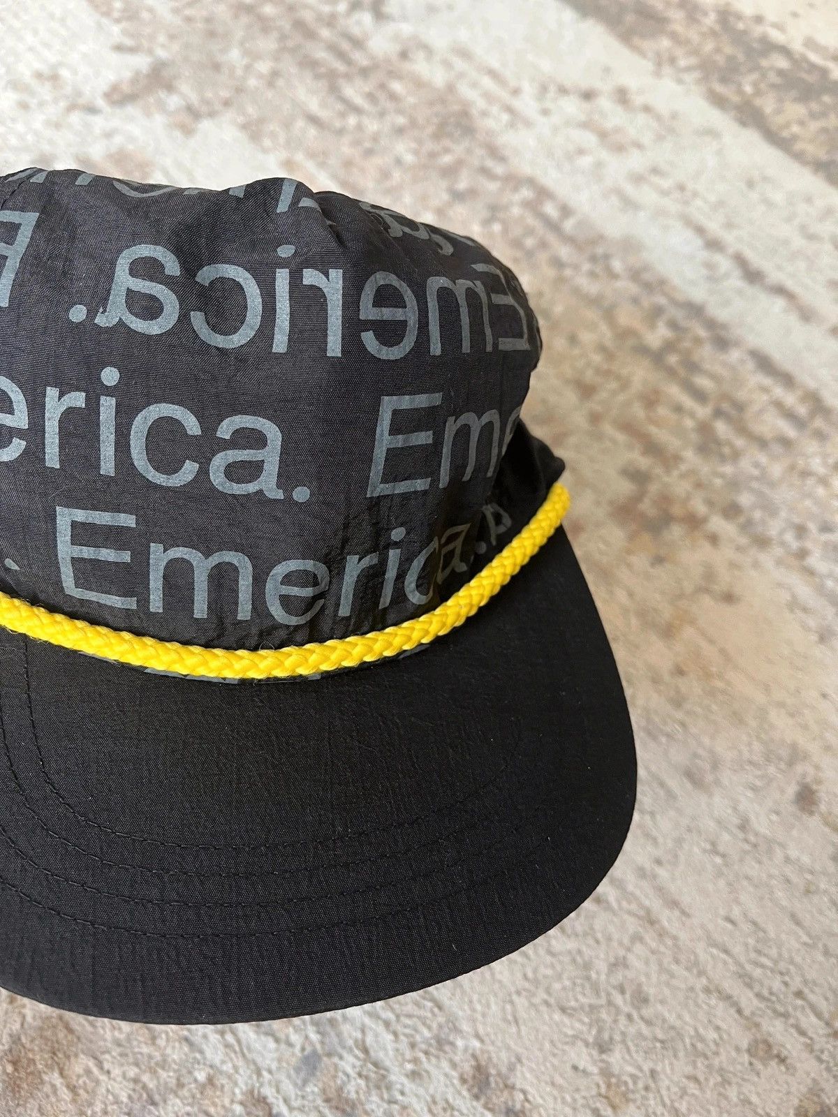 Emerica Emerica Vintage Skateboarding 2000s Trucker Cap Hat Sample Size ONE SIZE - 8 Thumbnail