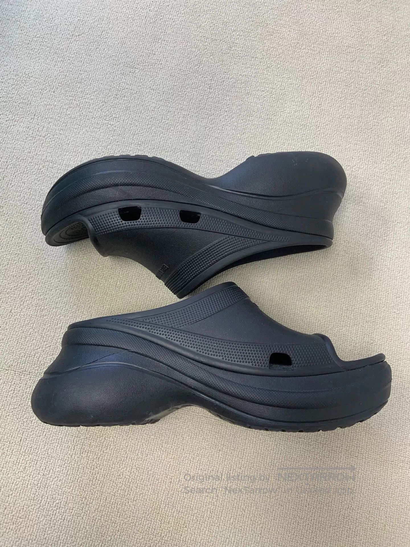 Balenciaga Crocs x Balenciaga Platform Slide Sandals. Size US 11.5 / IT 41.5 - 4 Thumbnail