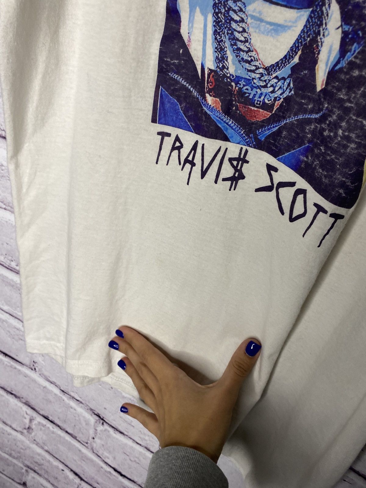 Travis Scott Mens Vintage T-Shirt Travis Scott Rap tees y2k Size US M / EU 48-50 / 2 - 8 Thumbnail