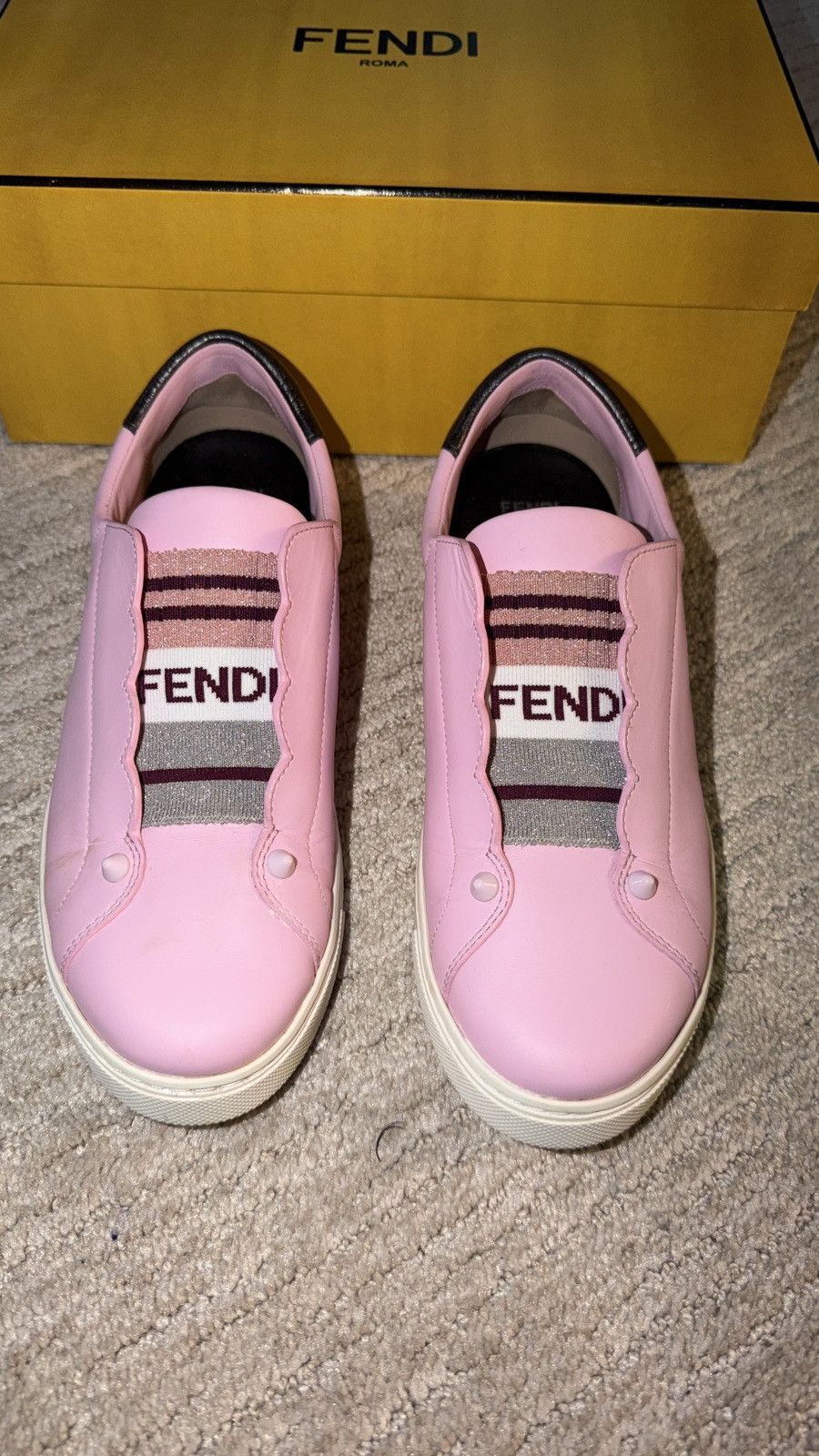 Fendi Fendi Slip Ons Size US 7.5 / IT 37.5 - 3 Thumbnail