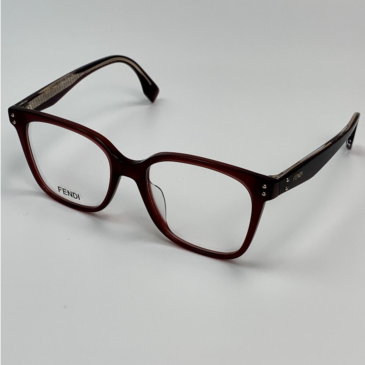 Fendi NEW Fendi FE50004I 51069 Milky Burgundy Women Authentic Size ONE SIZE - 5 Thumbnail