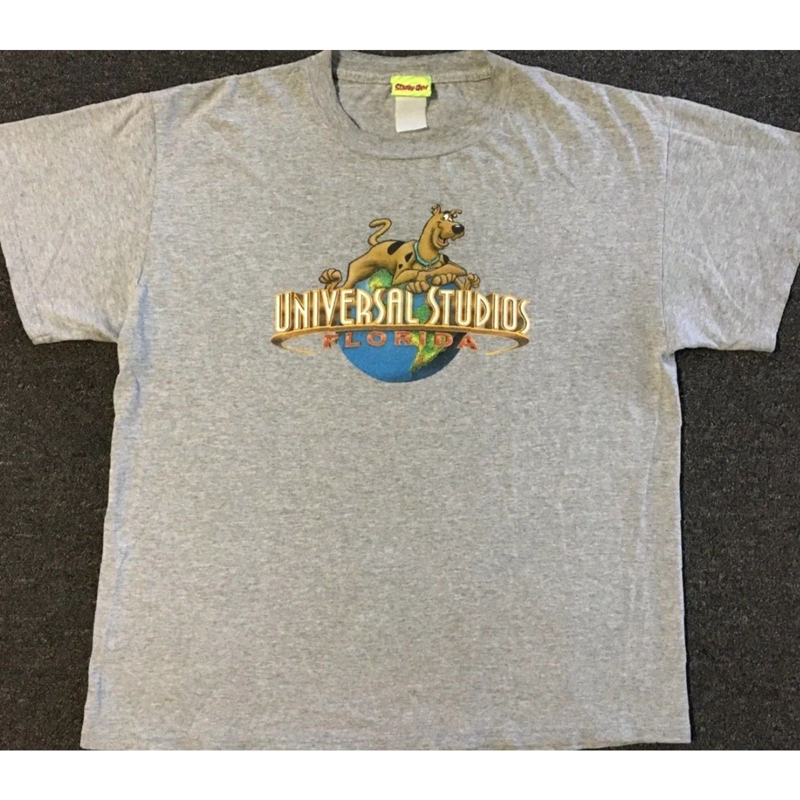 Vintage VINTAGE Scooby Doo Universal Studios Shirt M Gray Cartoon TV Movie Grunge 90s Y2K Disney Hanna Barbera Eeyore 80s Retro Shirt Mens Size US M / EU 48-50 / 2 - 2 Thumbnail