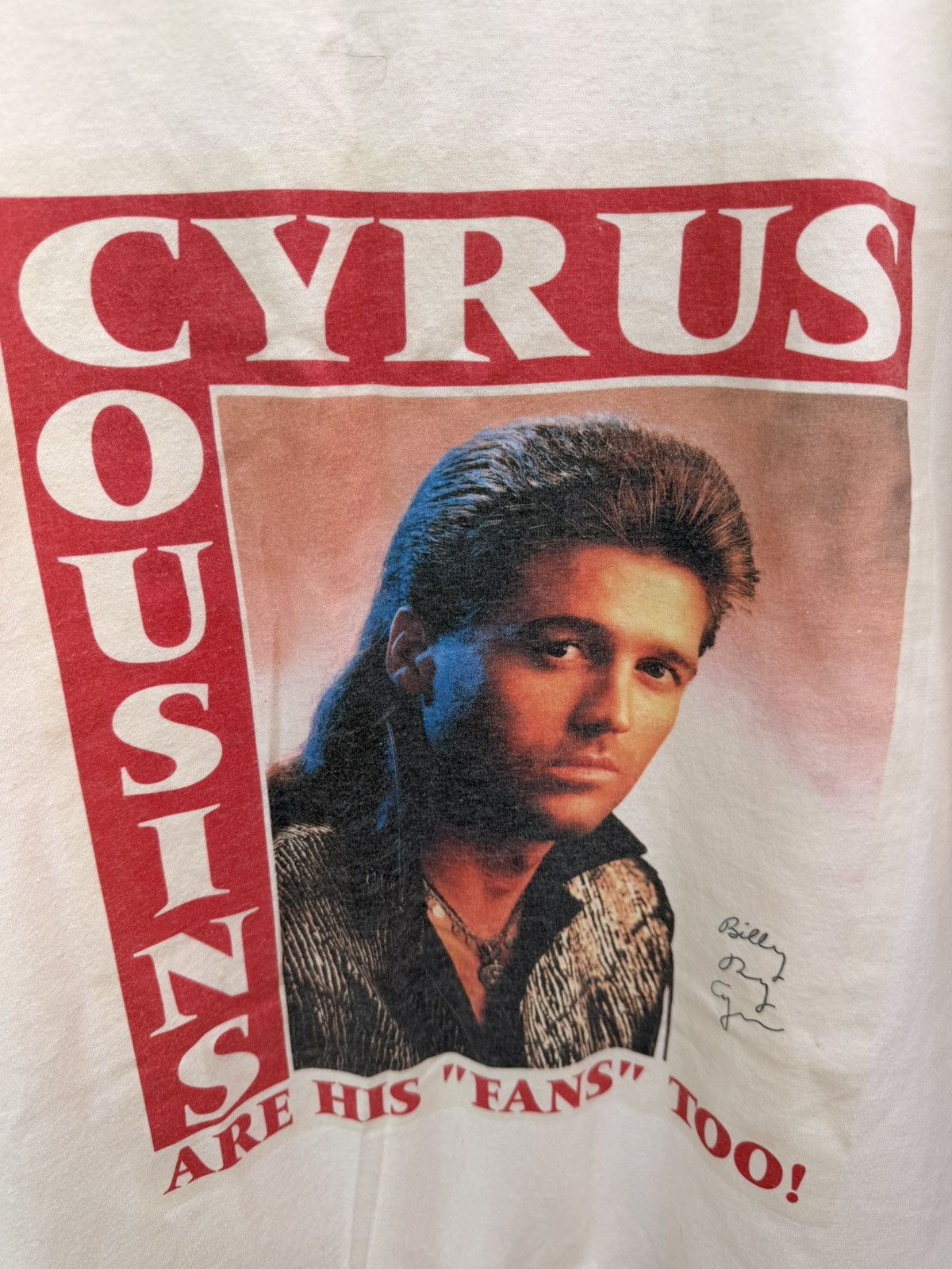 Band Tees VTG Billy Ray Cyrus tee Size XL Single Stitch Size US XL / EU 56 / 4 - 8 Thumbnail