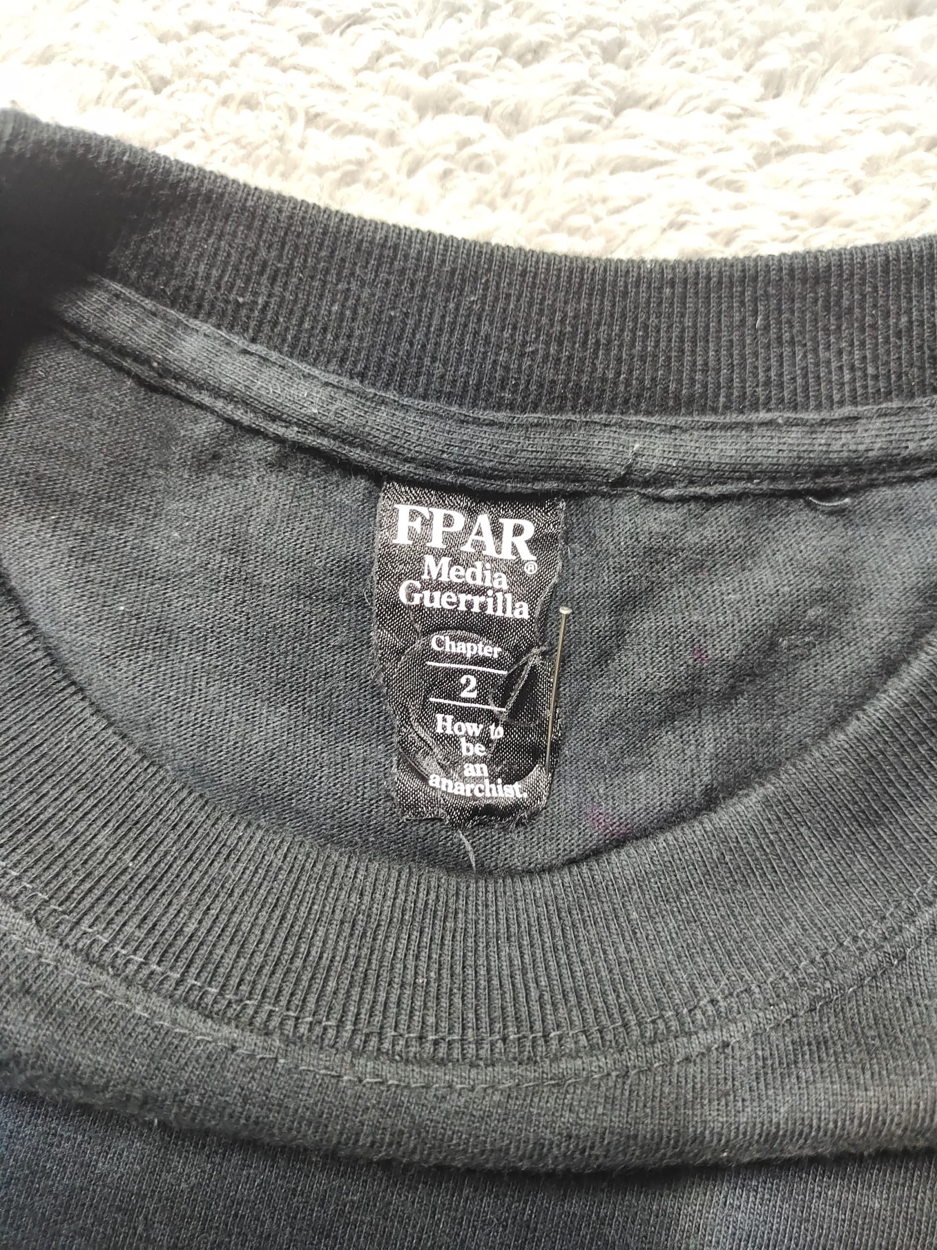 FPAR × Japanese Brand × Nigo FPAR My Life Is My Life Black T shirt Size US M / EU 48-50 / 2 - 5 Thumbnail