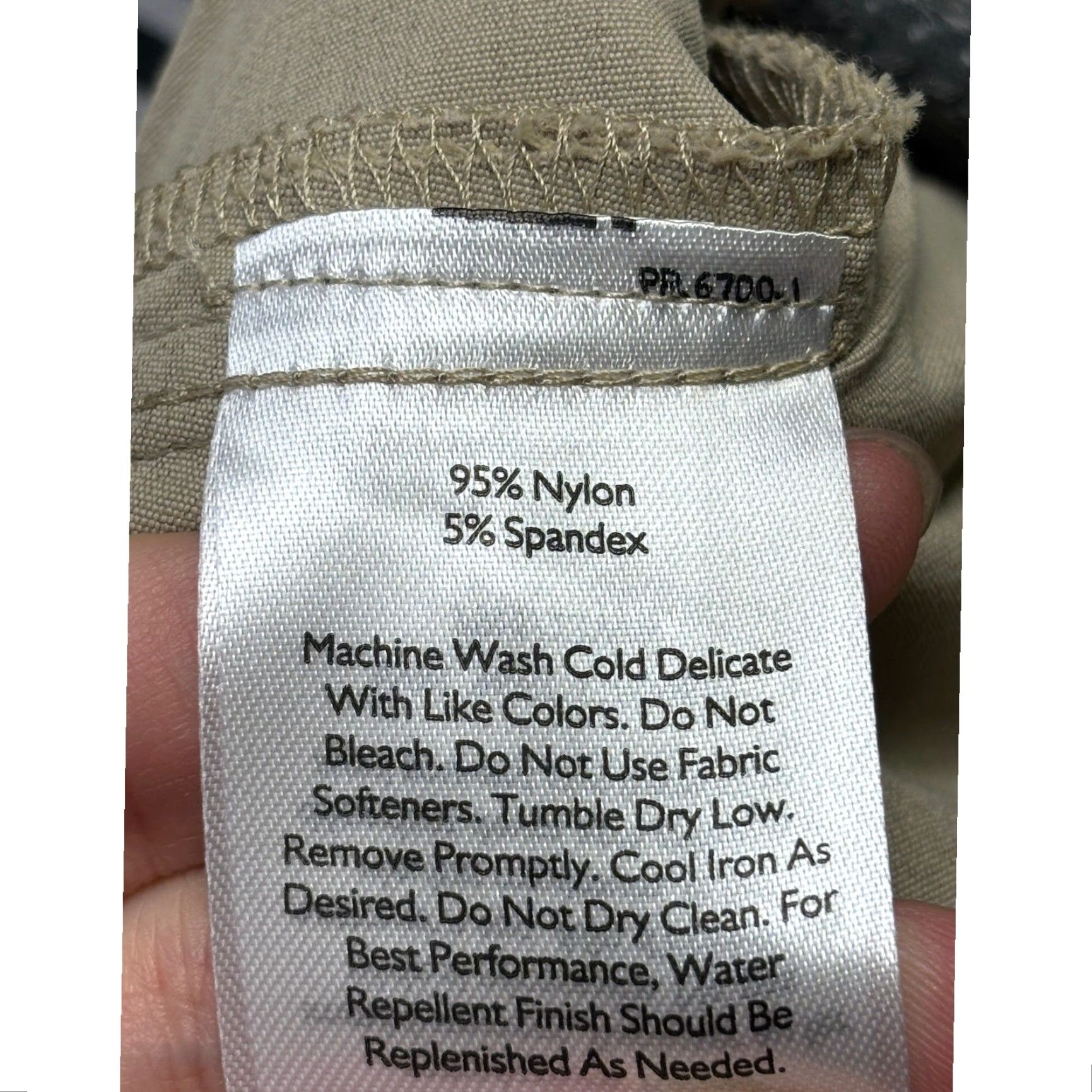 Eddie Bauer VINTAGE? No — Eddie Bauer Horizon Wander Shorts 2.0 Light Khaki 42x8 Nylon Spandex Water Resistant Quick Dry Chino Casual Travel Mens 42 Beige Size US 42 / EU 58 - 6 Thumbnail