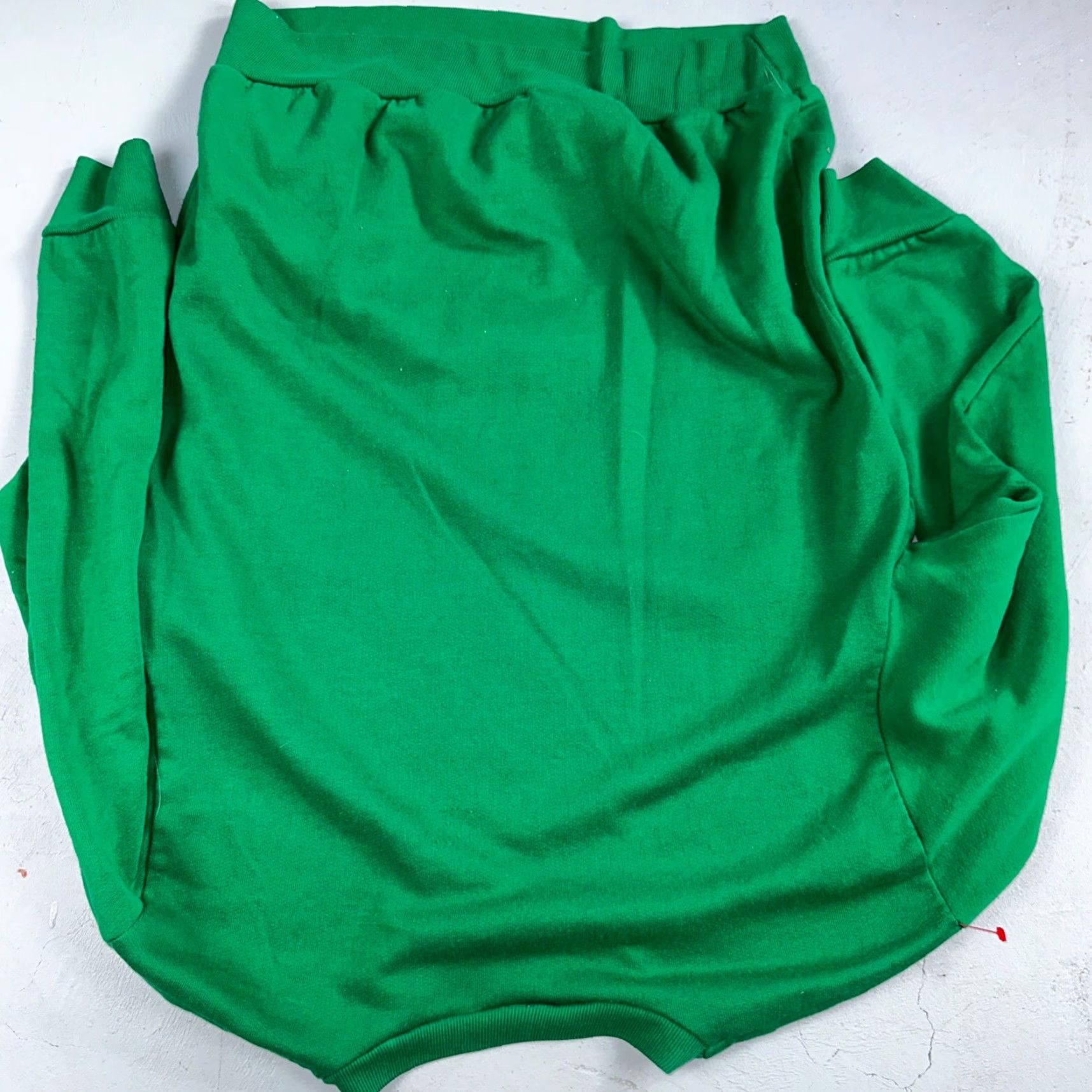 Disney VINTAGE Disney Sweatshirt Crewneck Men Green Mickey Minnie Pluto 90s Cartoon Christmas Christmas Pullover ID Size US S / EU 44-46 / 1 - 8 Thumbnail