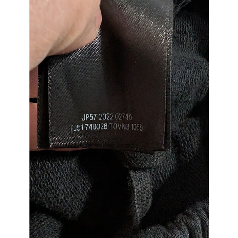 Balenciaga o1rshd1 Baggy Sweatpants in Washed Black Size US 30 / EU 46 - 18 Thumbnail