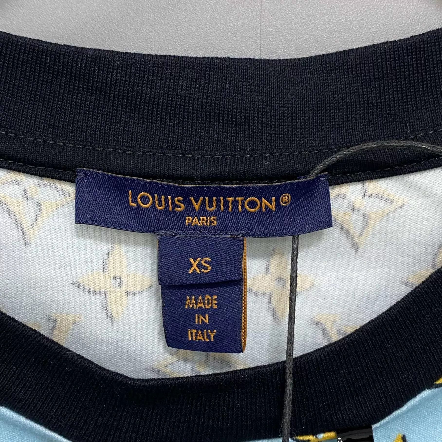 Louis Vuitton LV Monogram Chain Short Sleeve 95New XS Stained Size XS / US 0-2 / IT 36-38 - 5 Thumbnail