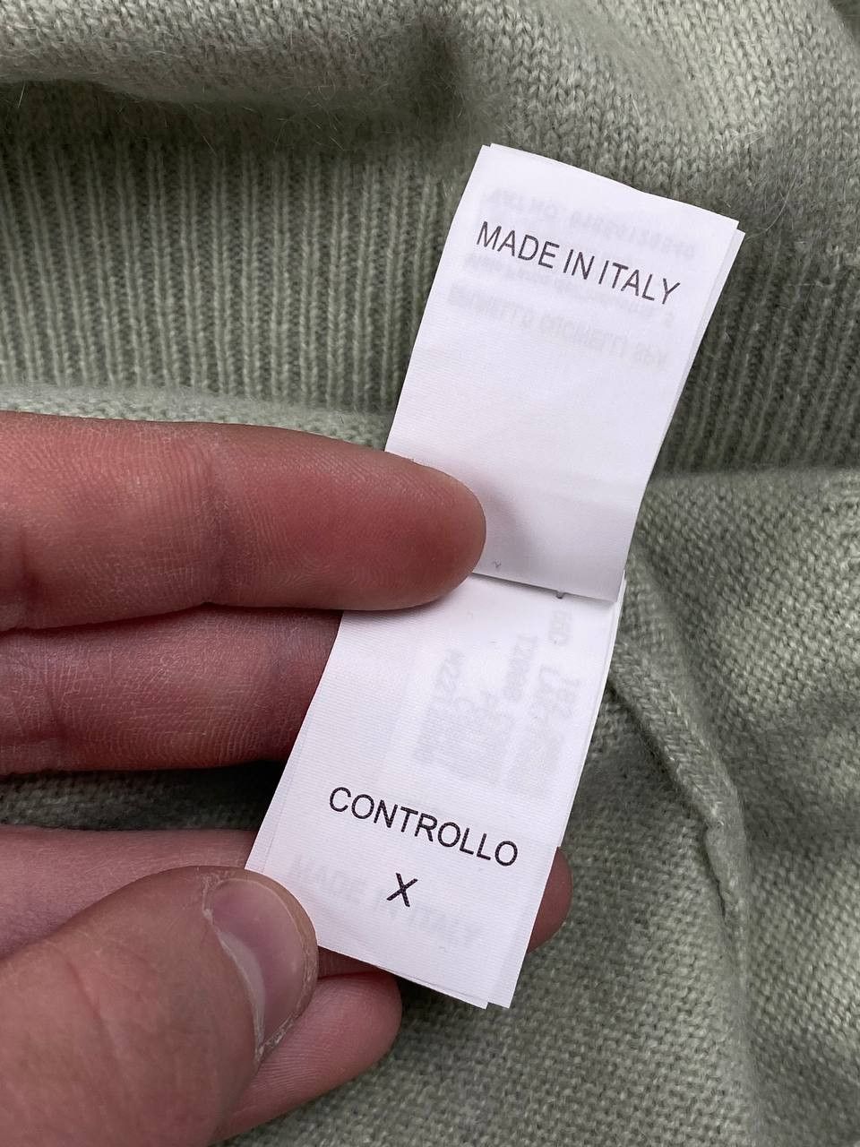 Brunello Cucinelli Brunello Cucinelli Cashmere Sweater Men Size 52 Green Size US L / EU 52-54 / 3 - 10 Thumbnail
