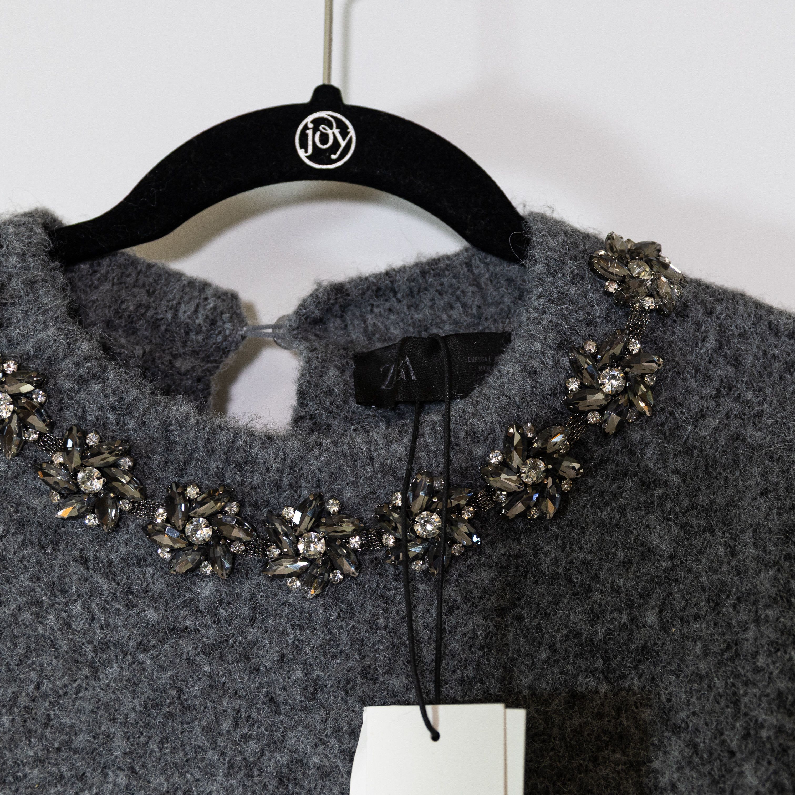 Zara NEW Zara Crystal Jewel Rhinestone Size L / US 10 / IT 46 - 2 Thumbnail