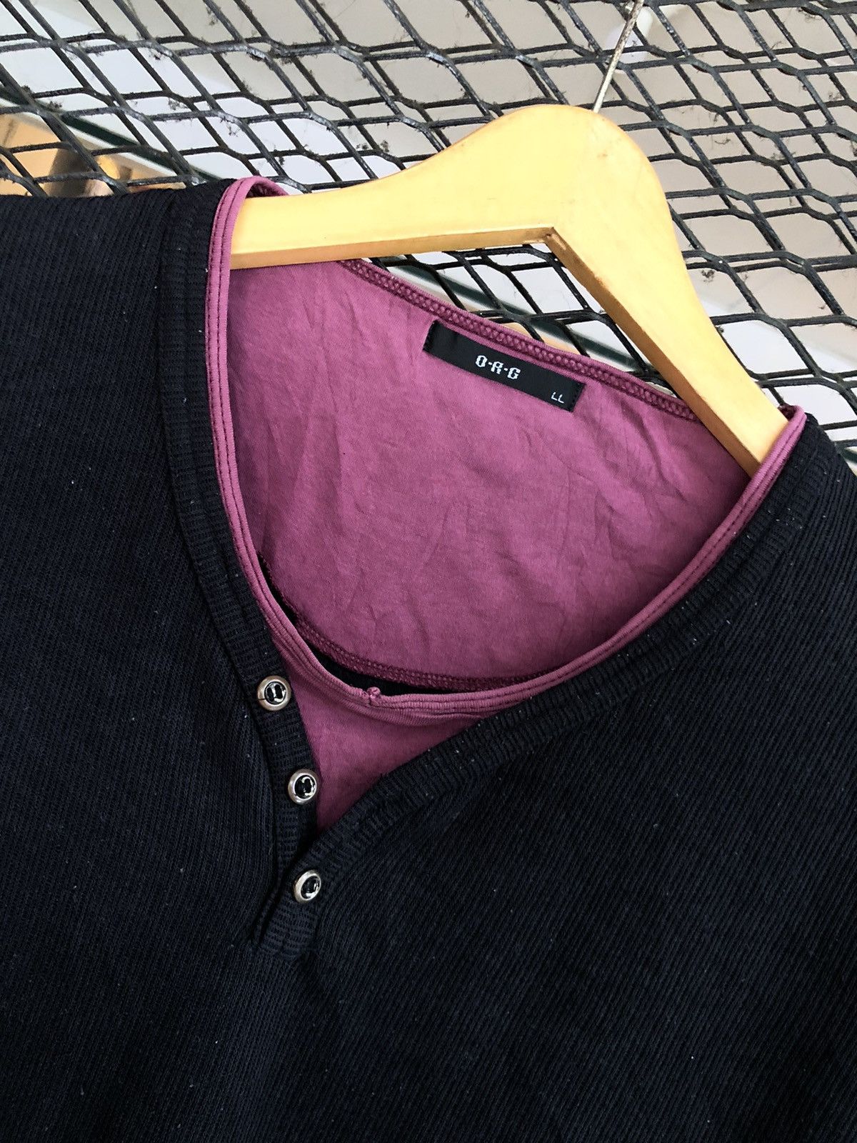 If Six Was Nine × Japanese Brand × Le Grande Bleu (L.G.B.) JAPANESE O.R.G DOUBLE LAYER LONGSLEEVE LGBSTYLE Size US L / EU 52-54 / 3 - 4 Thumbnail