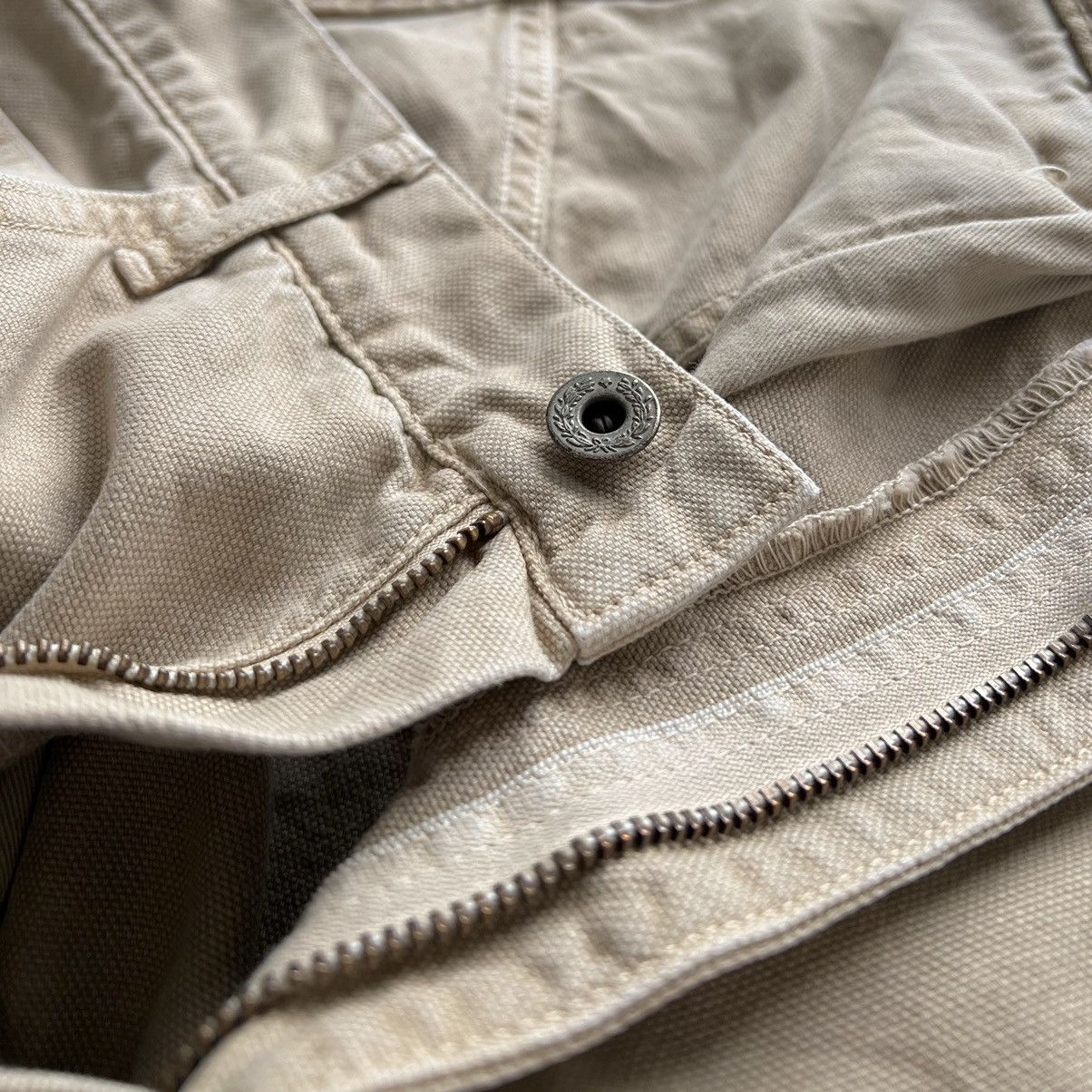 Kapital × Kapital Kountry VINTAGE KAPITAL BUCKLE BACK CANVAS PANTS Size US 30 / EU 46 - 9 Thumbnail