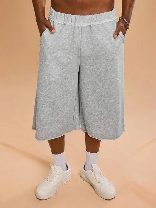 Raw Edge Y2K Drip drill prison shorts