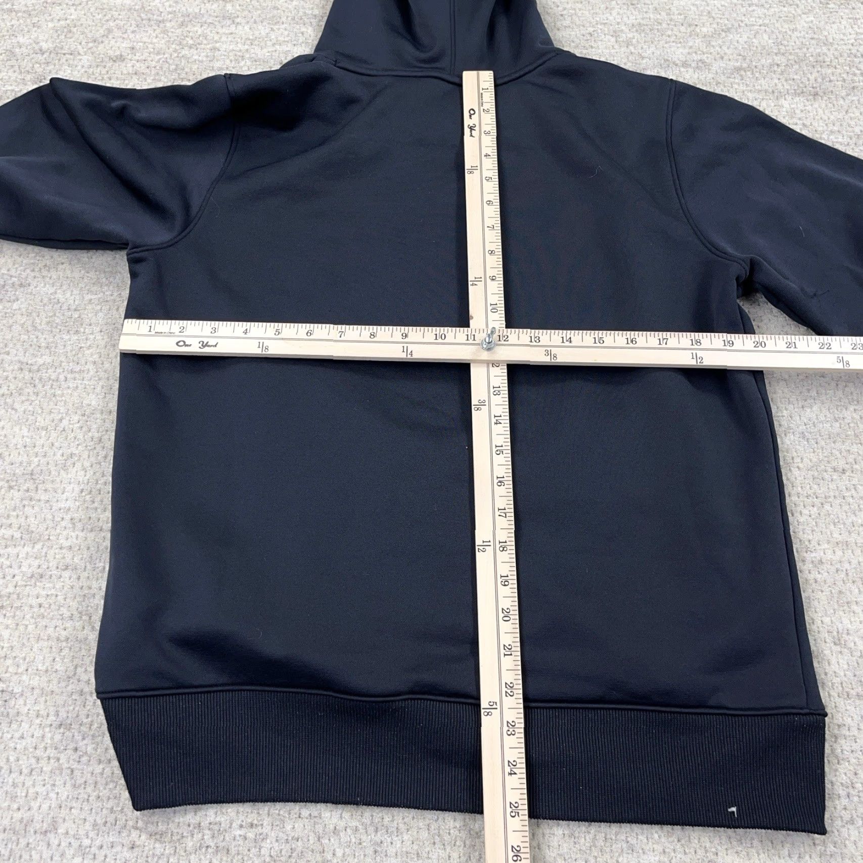 Under Armour Under Armor Hoodie Women Large Black Red Storm Semi Fitted Cold Gear Sweatshirt Size L / US 10 / IT 46 - 5 Thumbnail