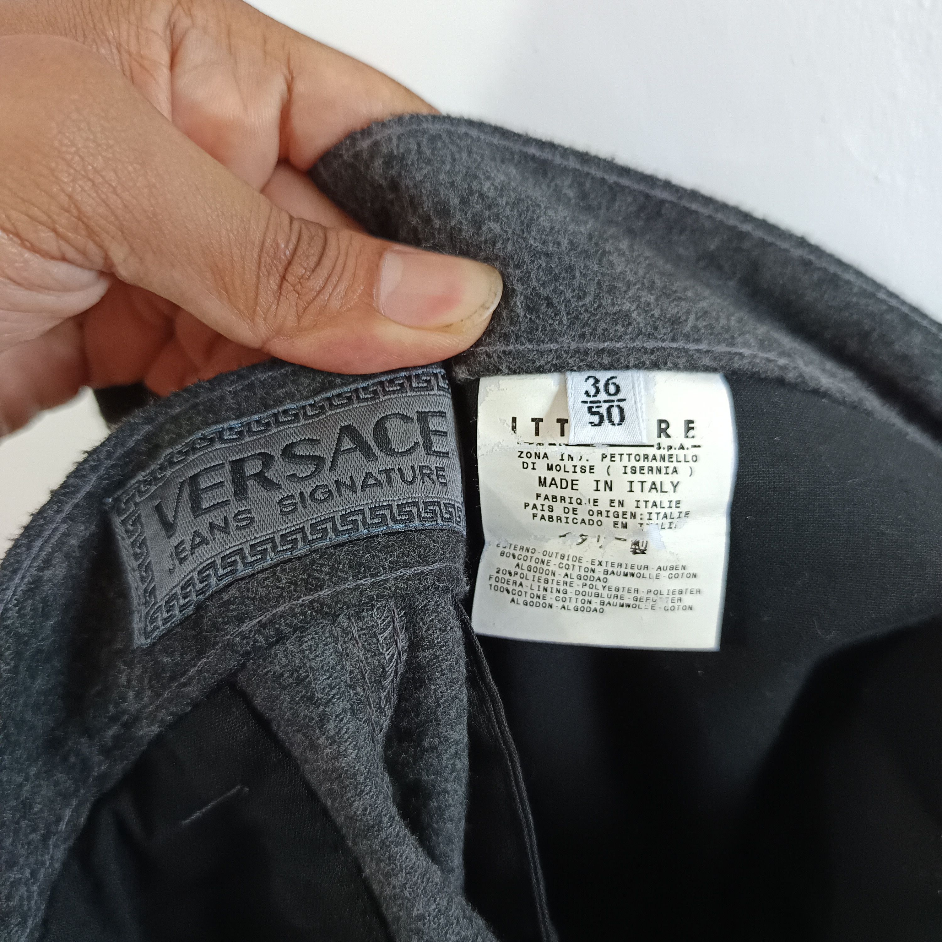 Versace VINTAGE VERSACE MULTI POCKET BAGGY PANTS Size US 36 / EU 52 - 5 Thumbnail