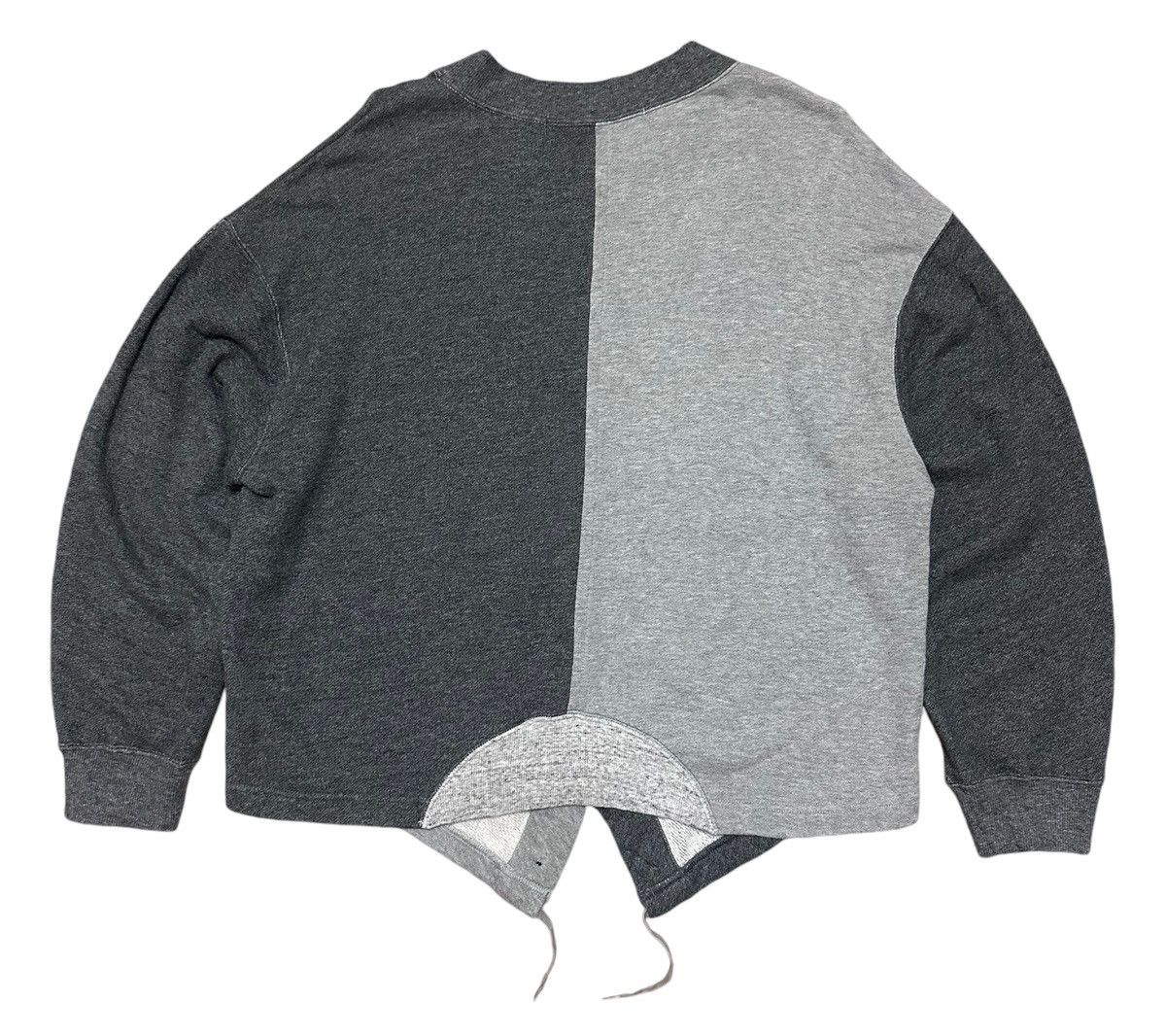 Issey Miyake × Japanese Brand × mercibeaucoup RARE ‼️ Issey Miyake Mercibeaucoup Patchwork Sweatshirts Size US M / EU 48-50 / 2 - 2 Thumbnail