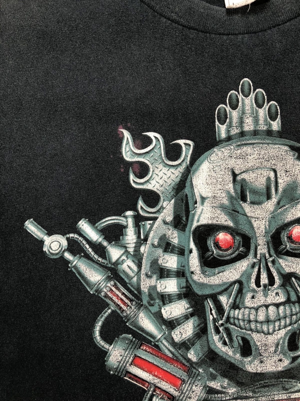 Band Tees × Vintage Vintage Universal Studios Hollywood T2-3D Terminator 2 shirt Size US L / EU 52-54 / 3 - 4 Thumbnail