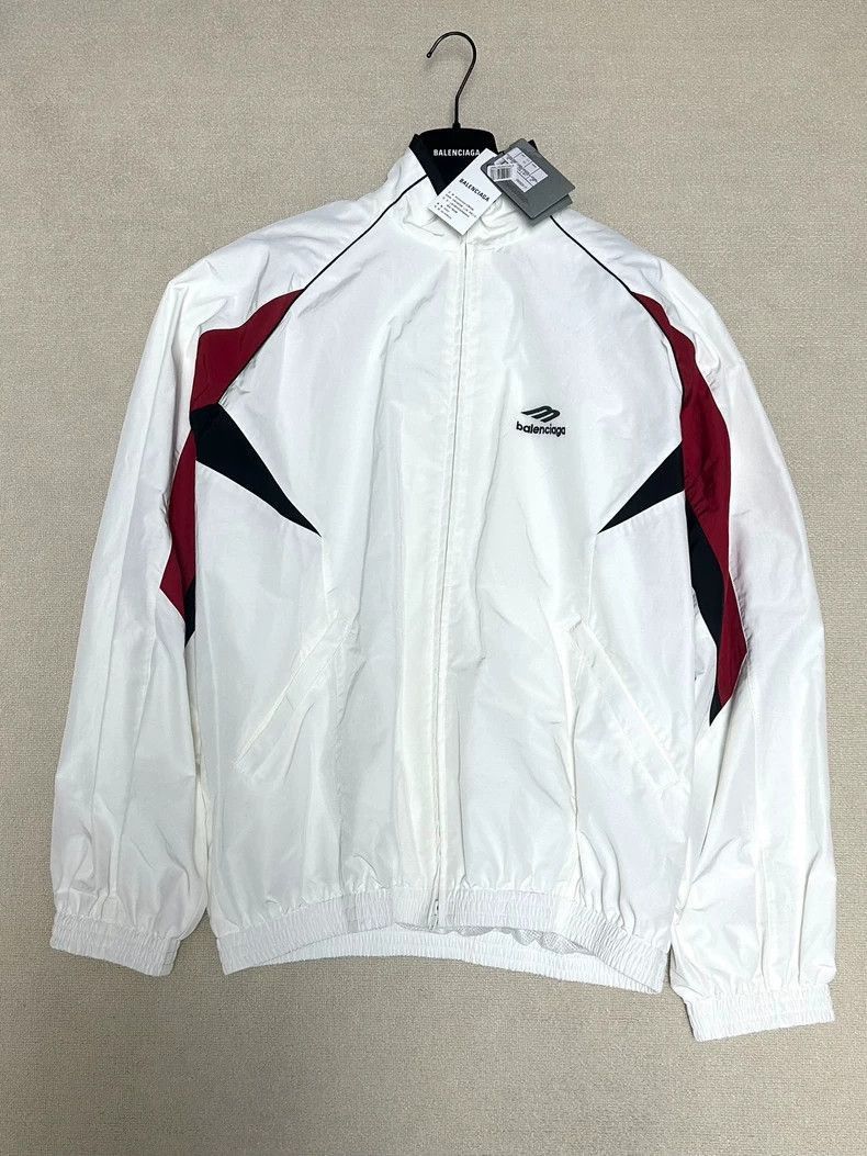 Balenciaga Balenciaga 24fw 3B white and red color matching sports jack Size US XS / EU 42 / 0 - 1 Thumbnail