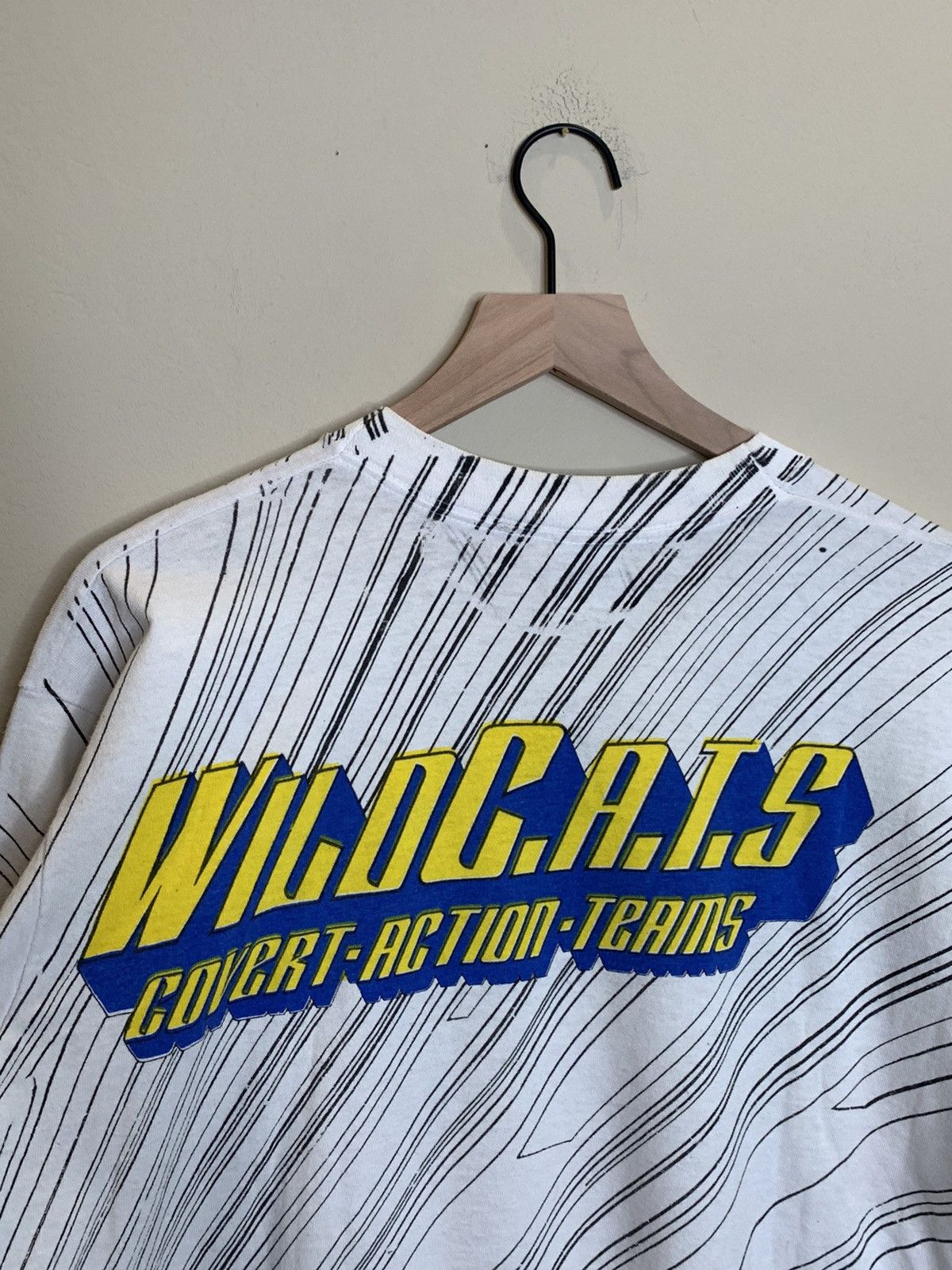 DC Comics RARE* Vintage 1992 WildCats Comic Images Single Stitch Shirt Size US L / EU 52-54 / 3 - 4 Thumbnail