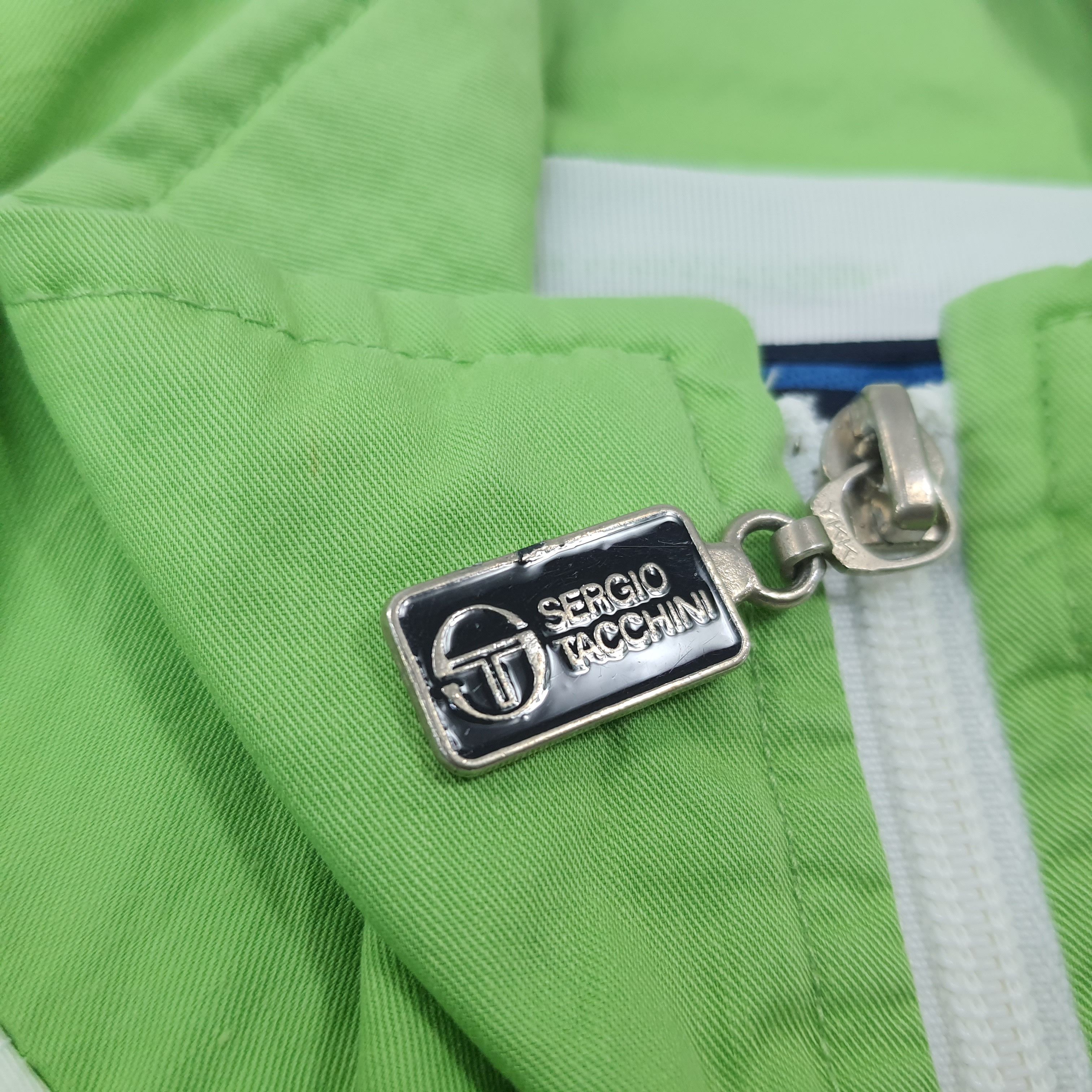 Sergio Tacchini × Vintage Vintage Sergio Tacchini Zipper Jacket Size US L / EU 52-54 / 3 - 5 Thumbnail