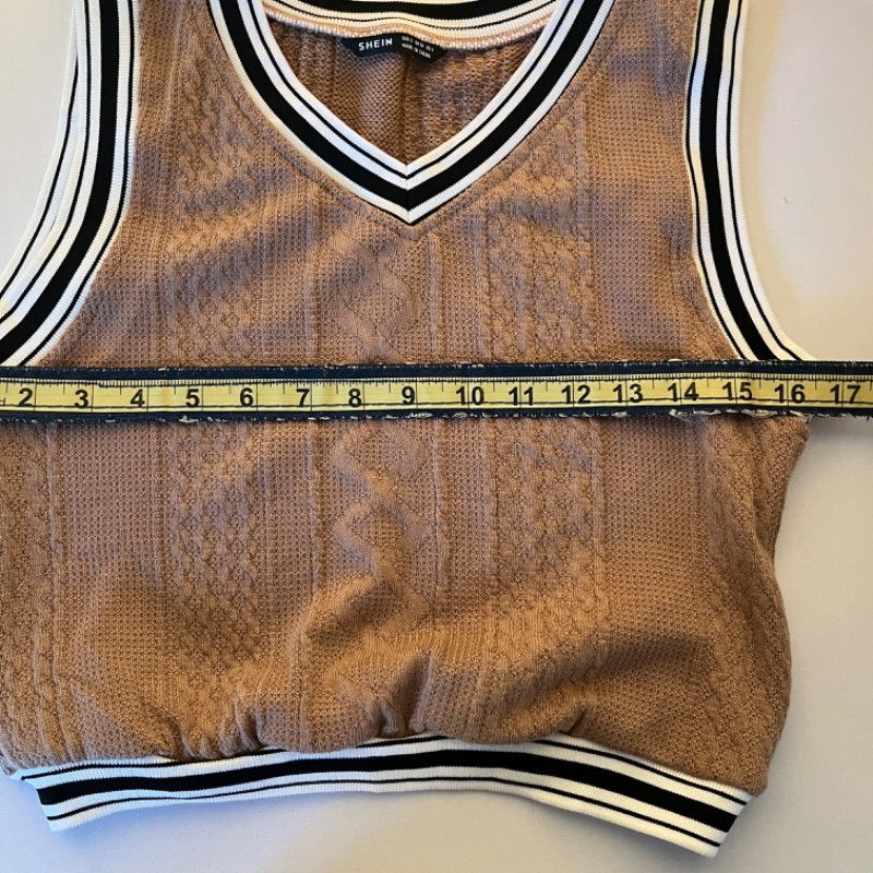 Shein SHEIN Cable Knit Vest - S Size S / US 4 / IT 40 - 5 Thumbnail