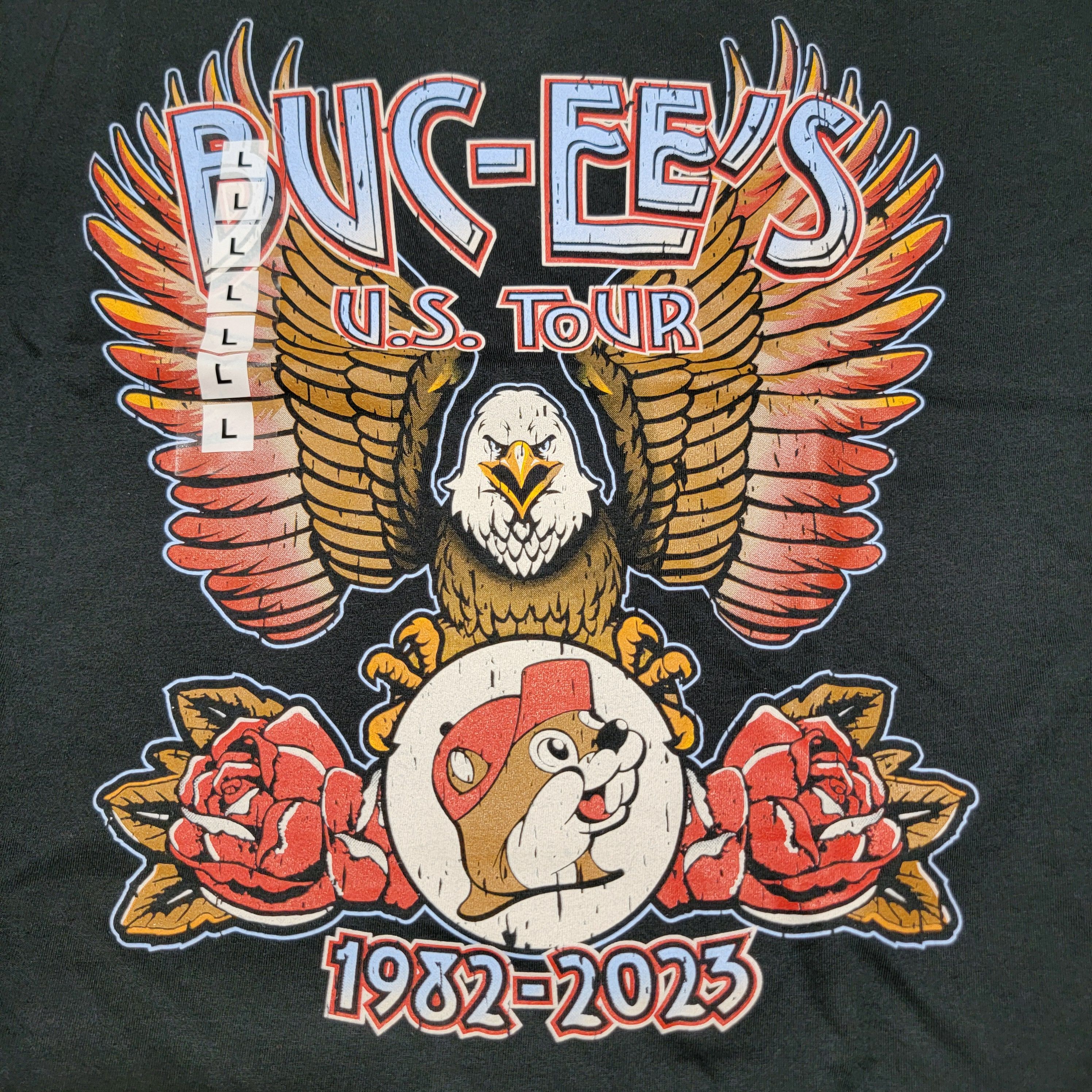 Other Buc-ee's SS Unisex Tee U.S. Tour 1982-2023 - Size Large NWT Size US L / EU 52-54 / 3 - 2 Thumbnail