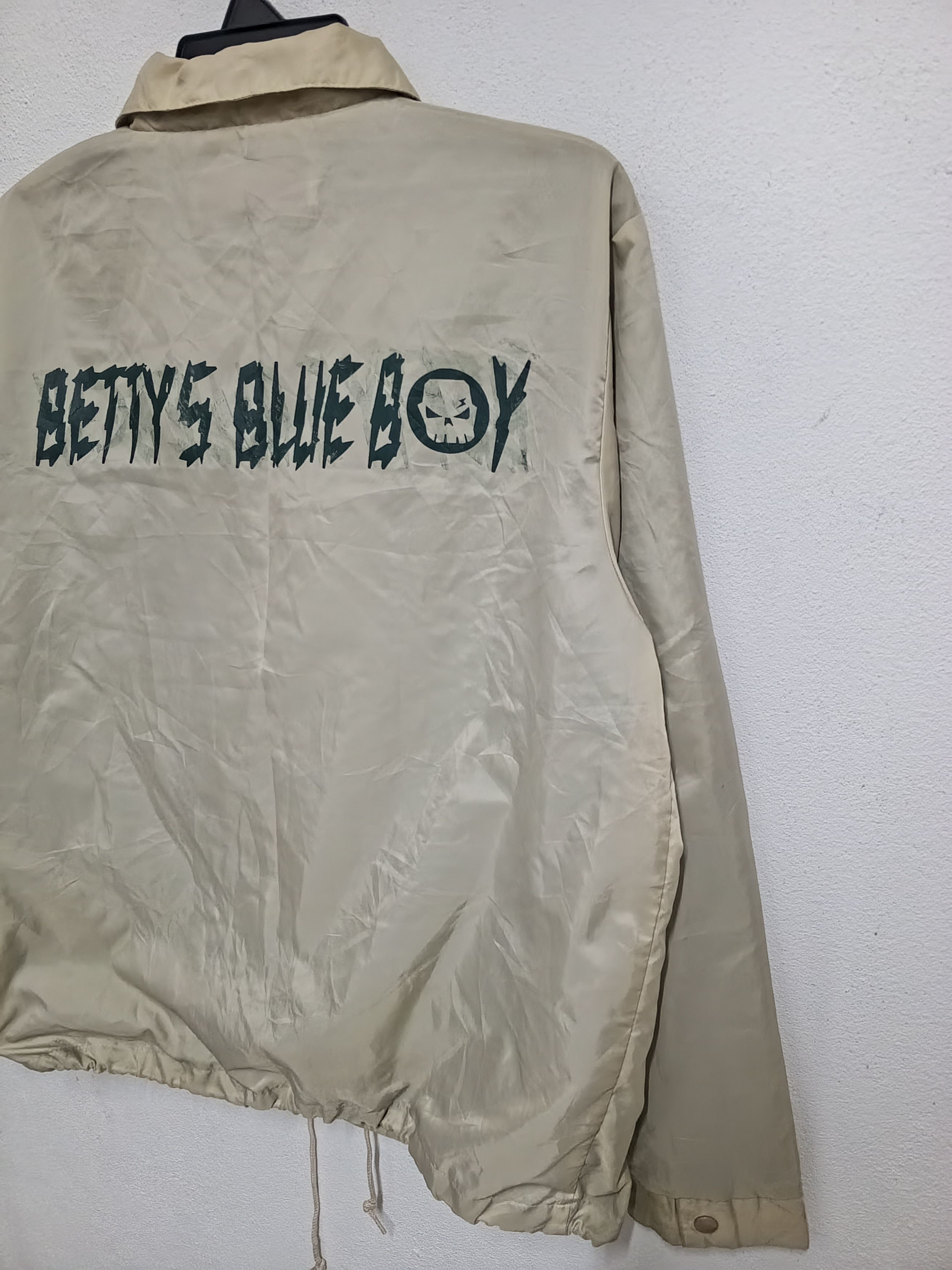 Hysteric Glamour 💥💀 skull rare💀💥BETTY'S BLUE BOY COACH JACKET SHINJI ABE Size US L / EU 52-54 / 3 - 3 Thumbnail