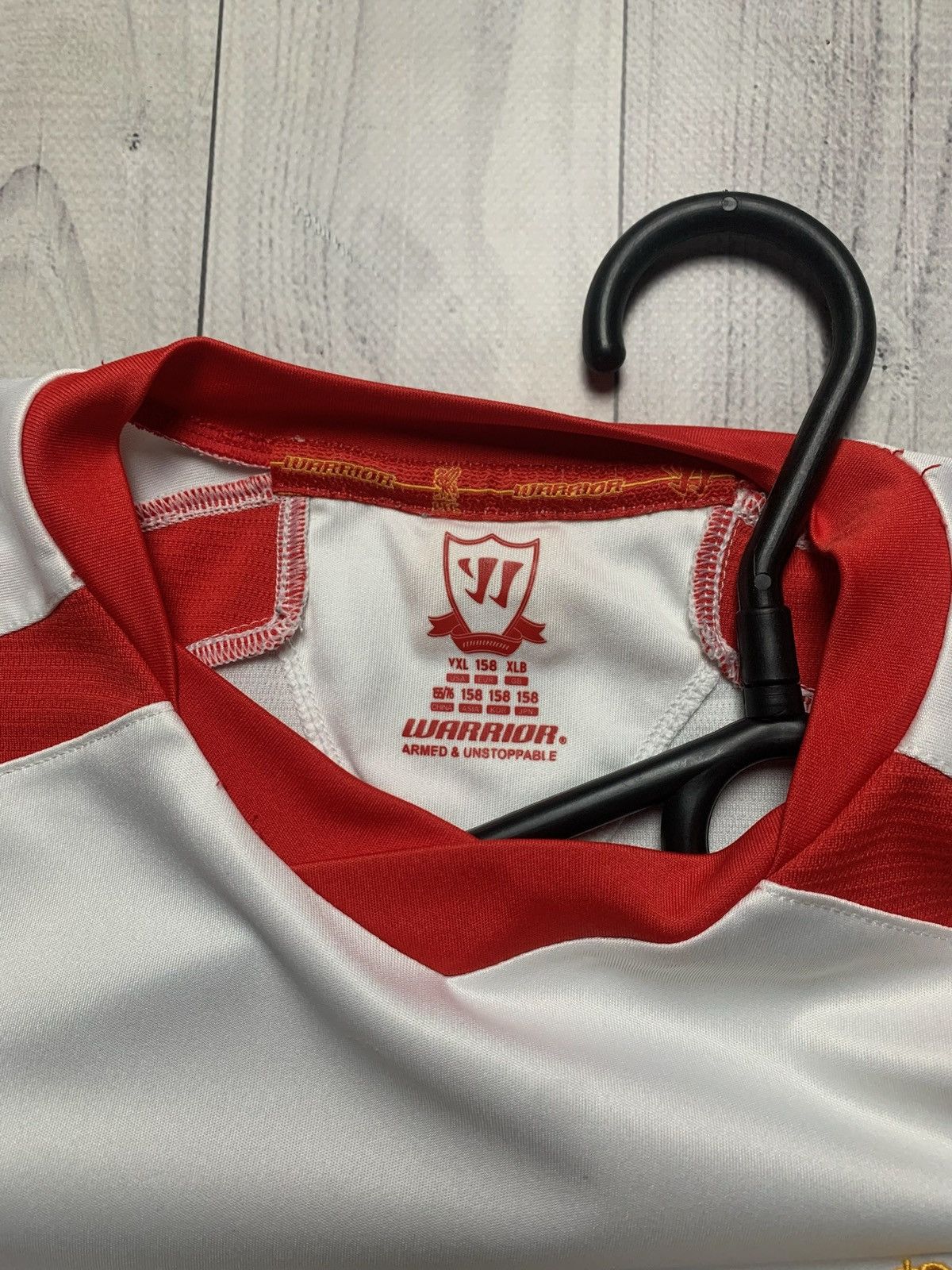 Vintage Vintage Liverpool soccer jersey size Xs away white Size US XS / EU 42 / 0 - 5 Thumbnail